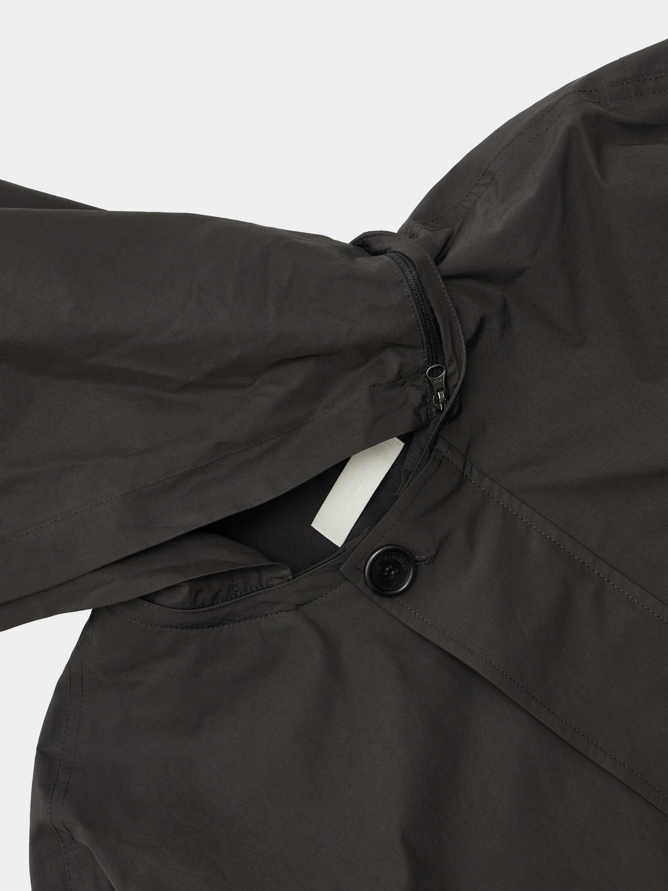 Ветровка AMOMENTO Cotton Nylon Volume Jumper Charcoal