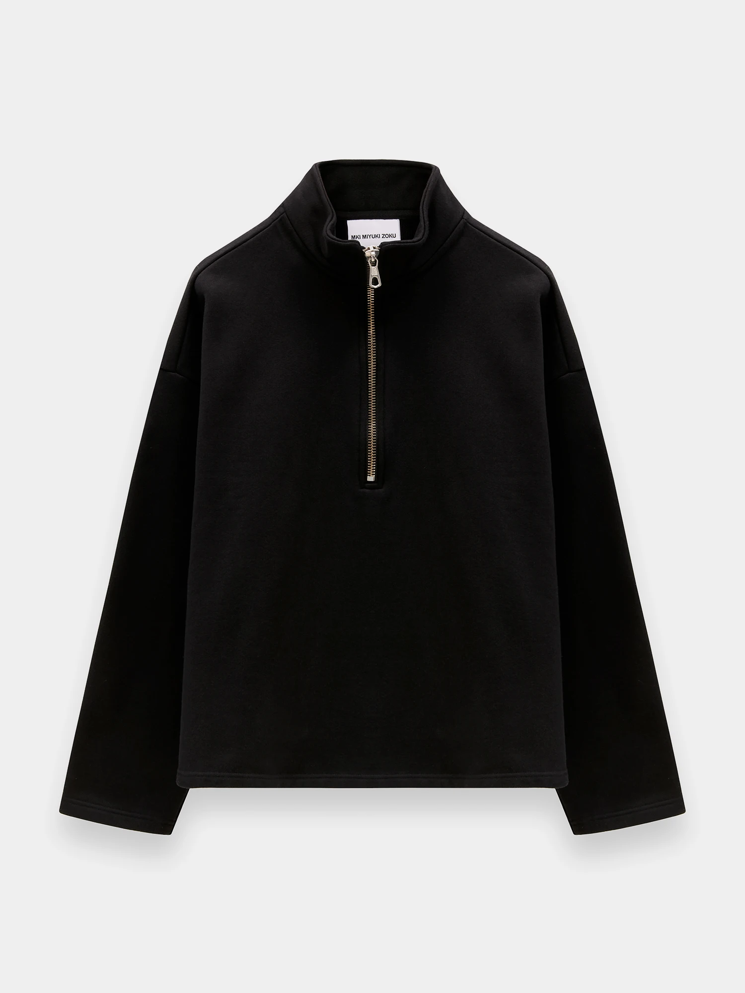 Халф-зип MKI MIYUKI ZOKU 800 GSM Superweight Black