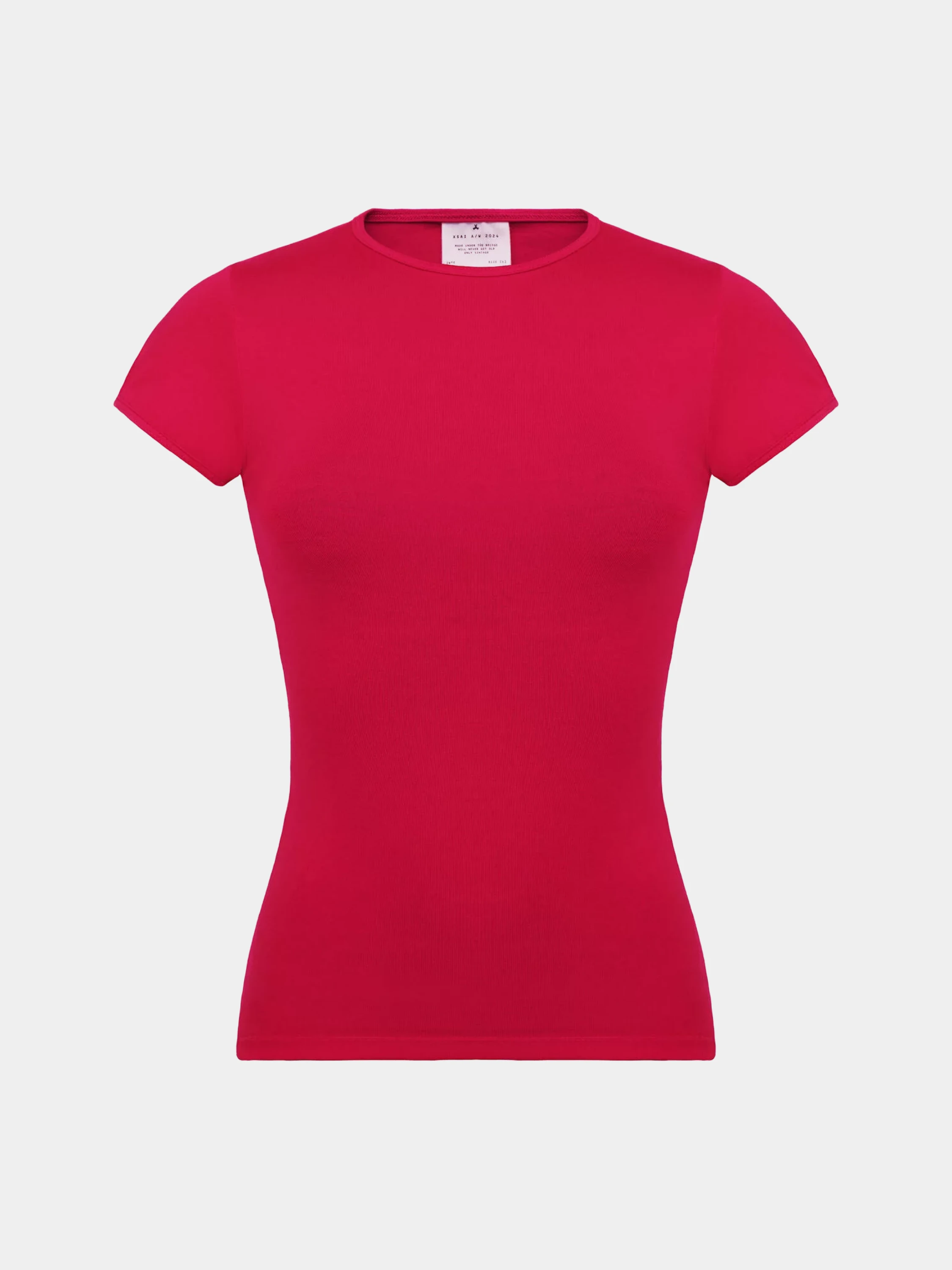 Женская футболка XSAI Small Tee 02 Carmine