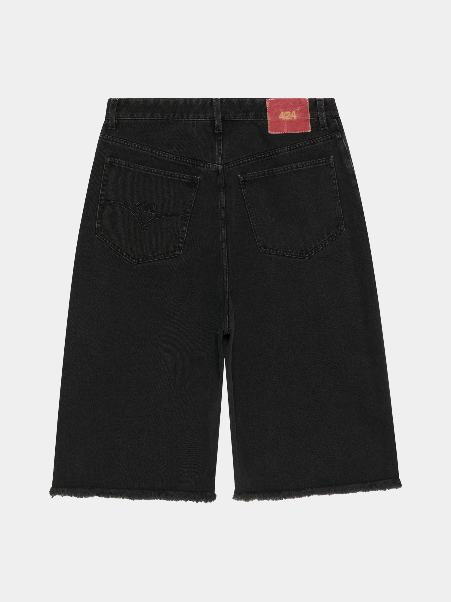 Шорты 424 Big Daddy Denim Short Sugar Washed Black Brown