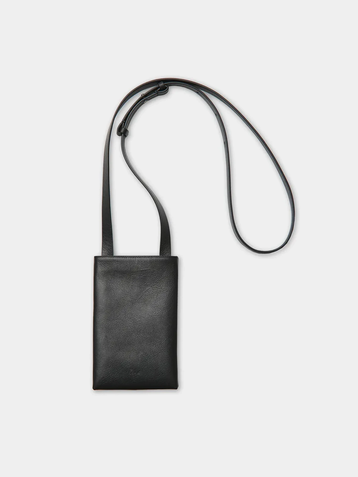 Сумка COOR Multi-Pocket Mini Leather Black
