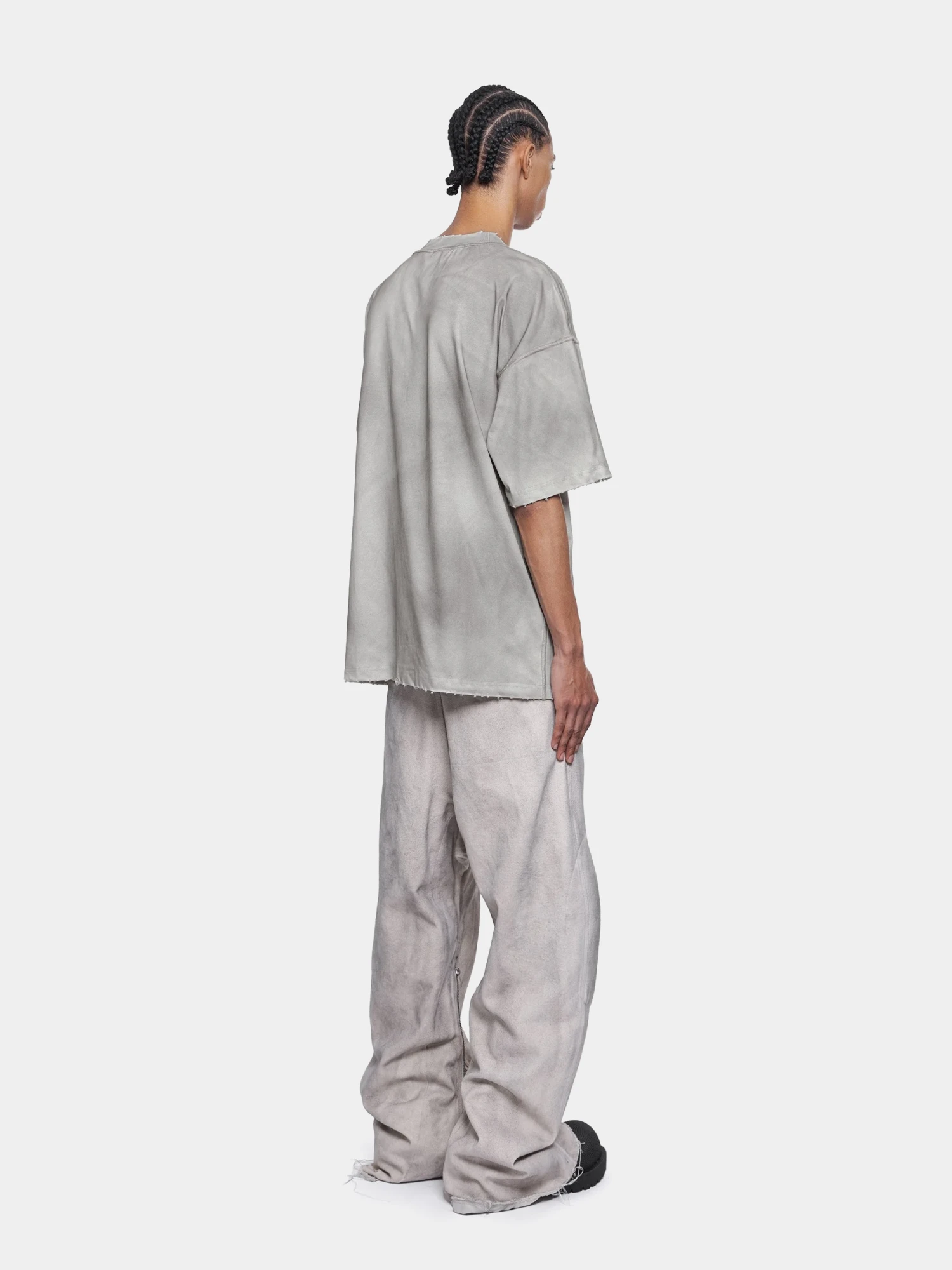 Футболка ARNODEFRANCE Dirty Vintage 'Leo' White