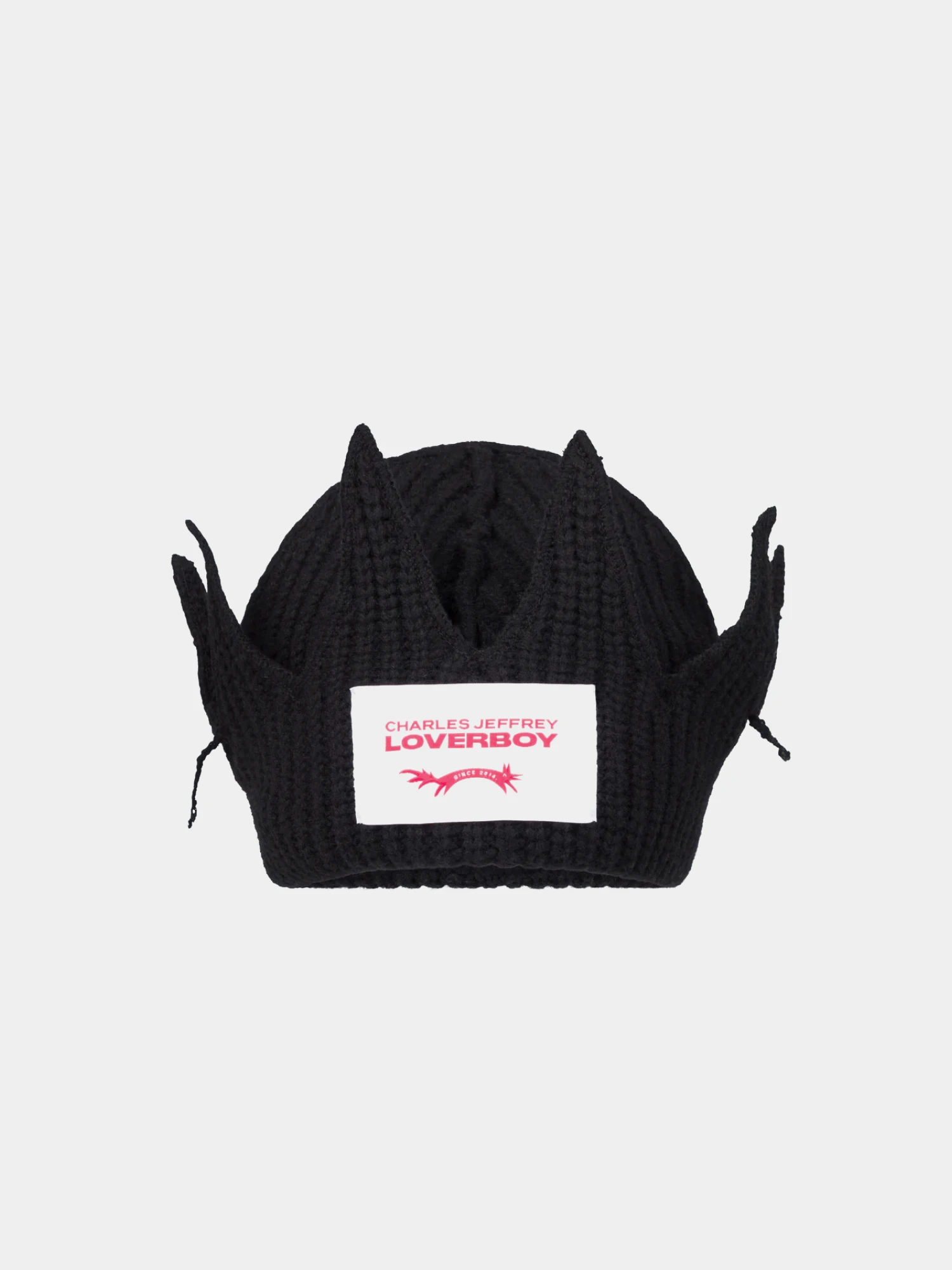 Шапка Charles Jeffrey Loverboy Chunky Crown Black