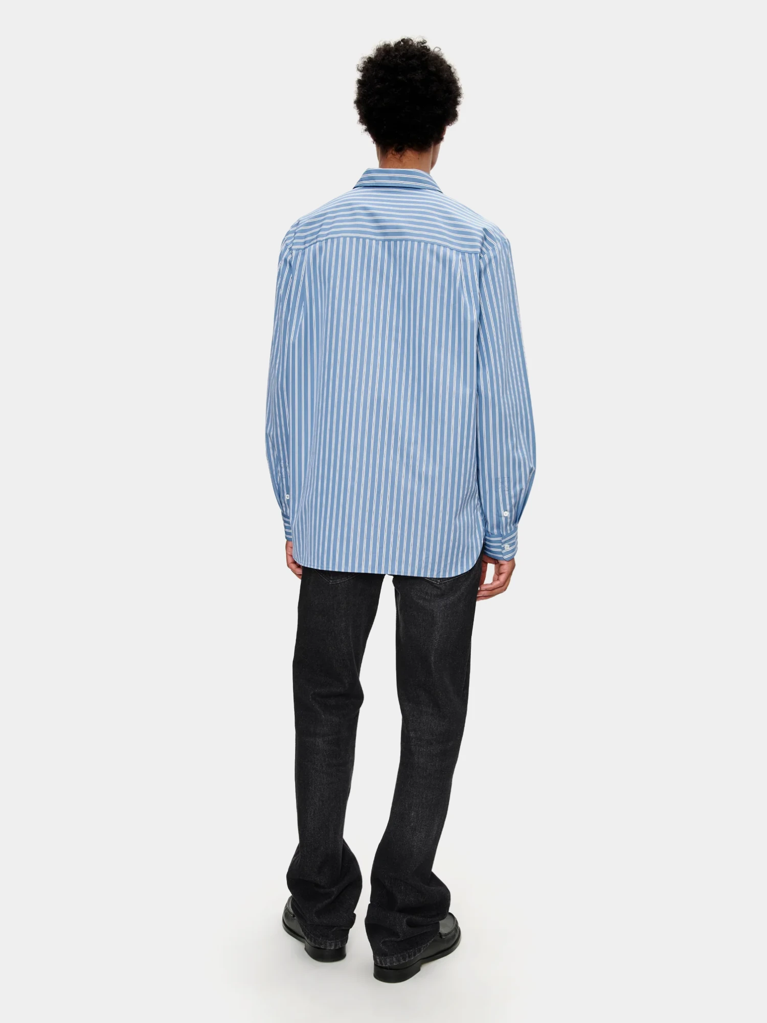 Рубашка A.P.C. Malo Logo Blue