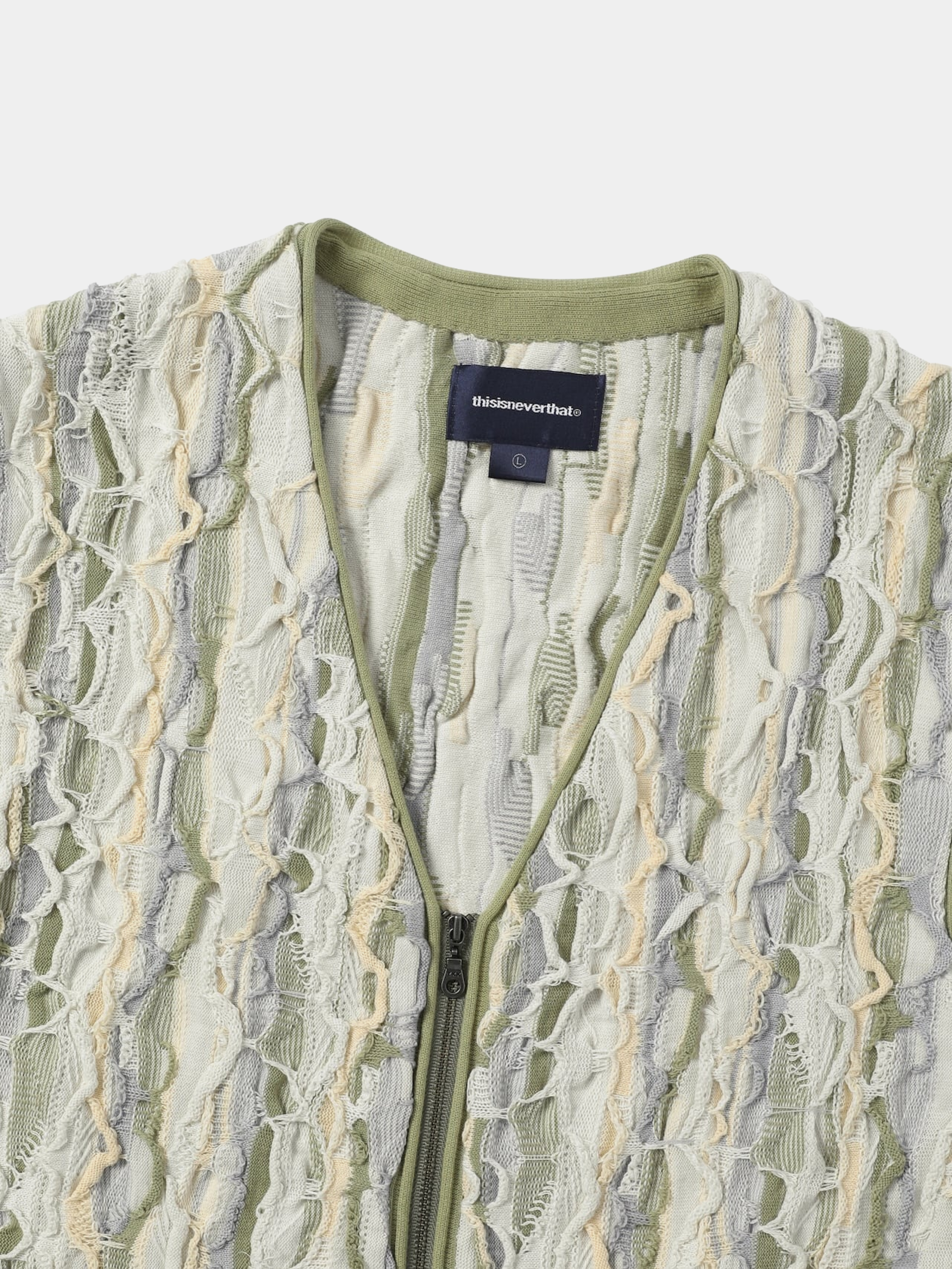 Жилет thisisneverthat 3D Cable Vest - Updated Beige