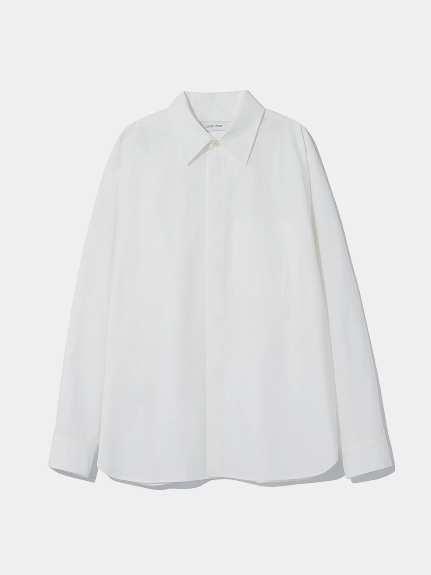 Рубашка LE17SEPTEMBRE Raglan Shirt White