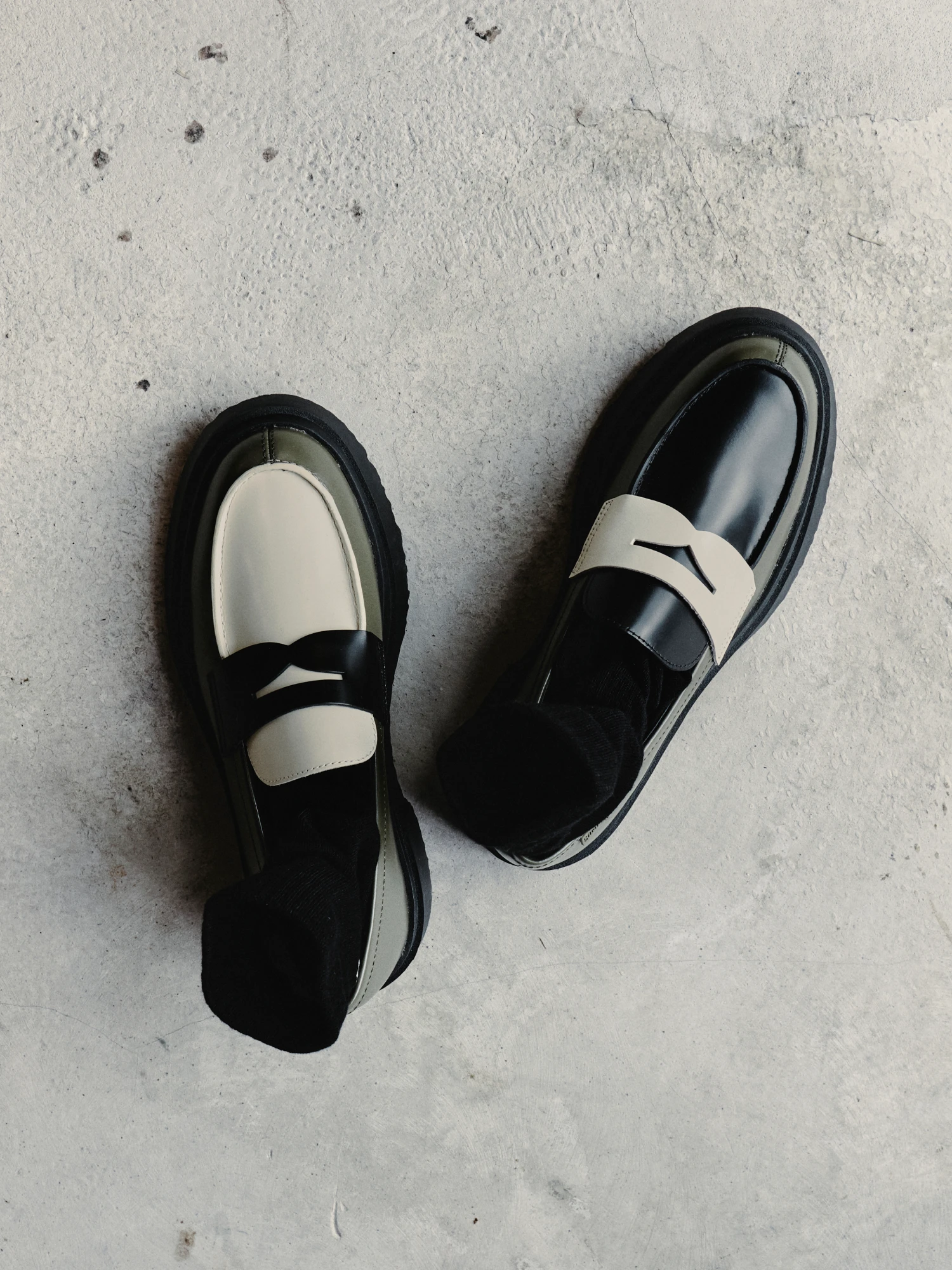 Лоферы Camper Twins Multicolor Nautical Khaki