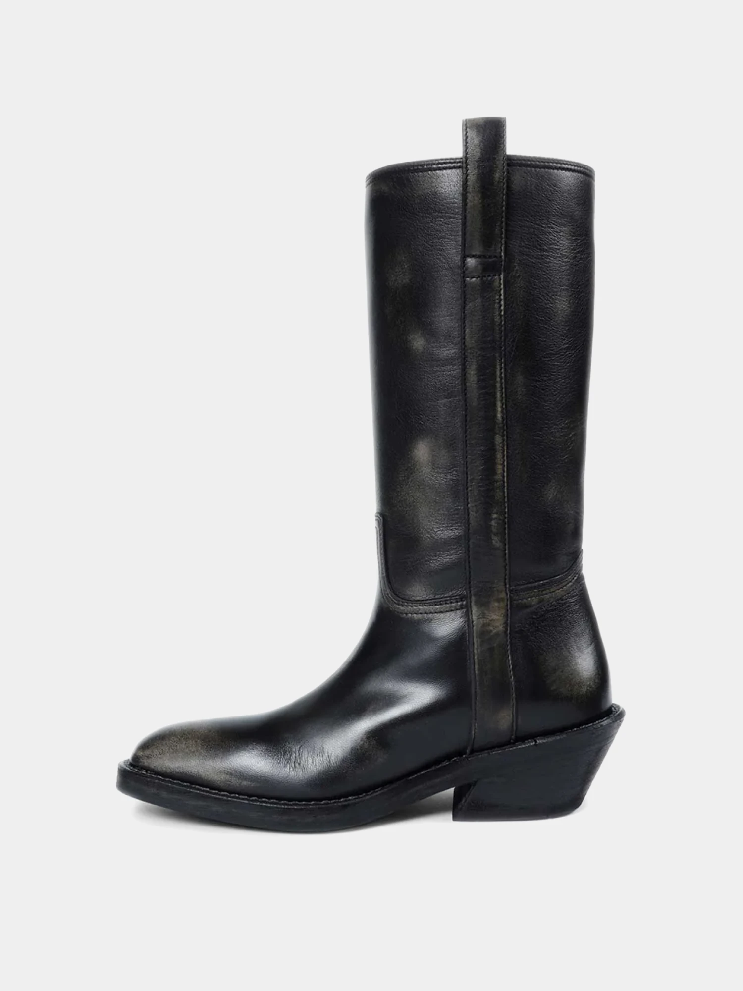 Женские сапоги Ann Demeulemeester Laxit Black