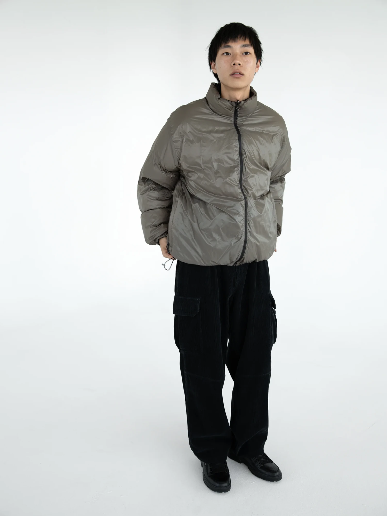 Пуховик thisisneverthat Pertex Reversible T Down Black