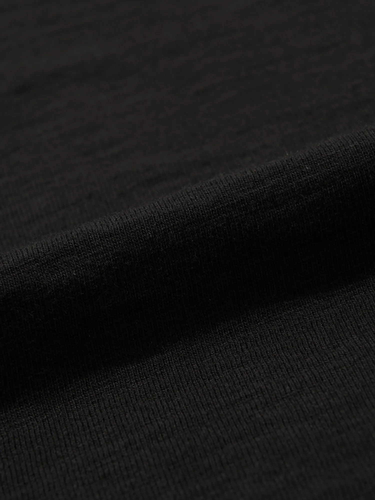Лонгслив MERELY MADE Premium Slub Jersey Cropped Coal Black