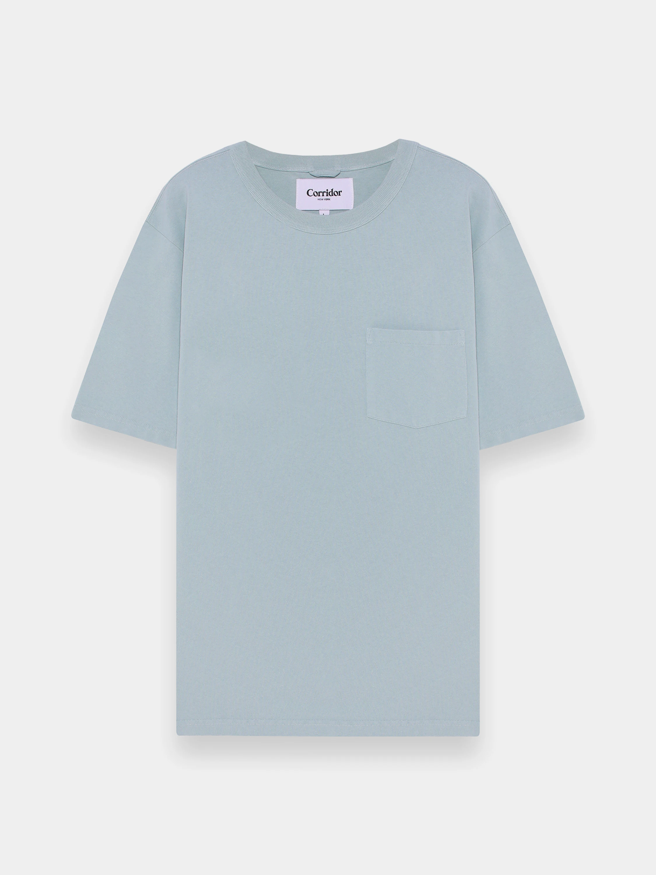 Футболка Corridor Garment Dye Tee Blue