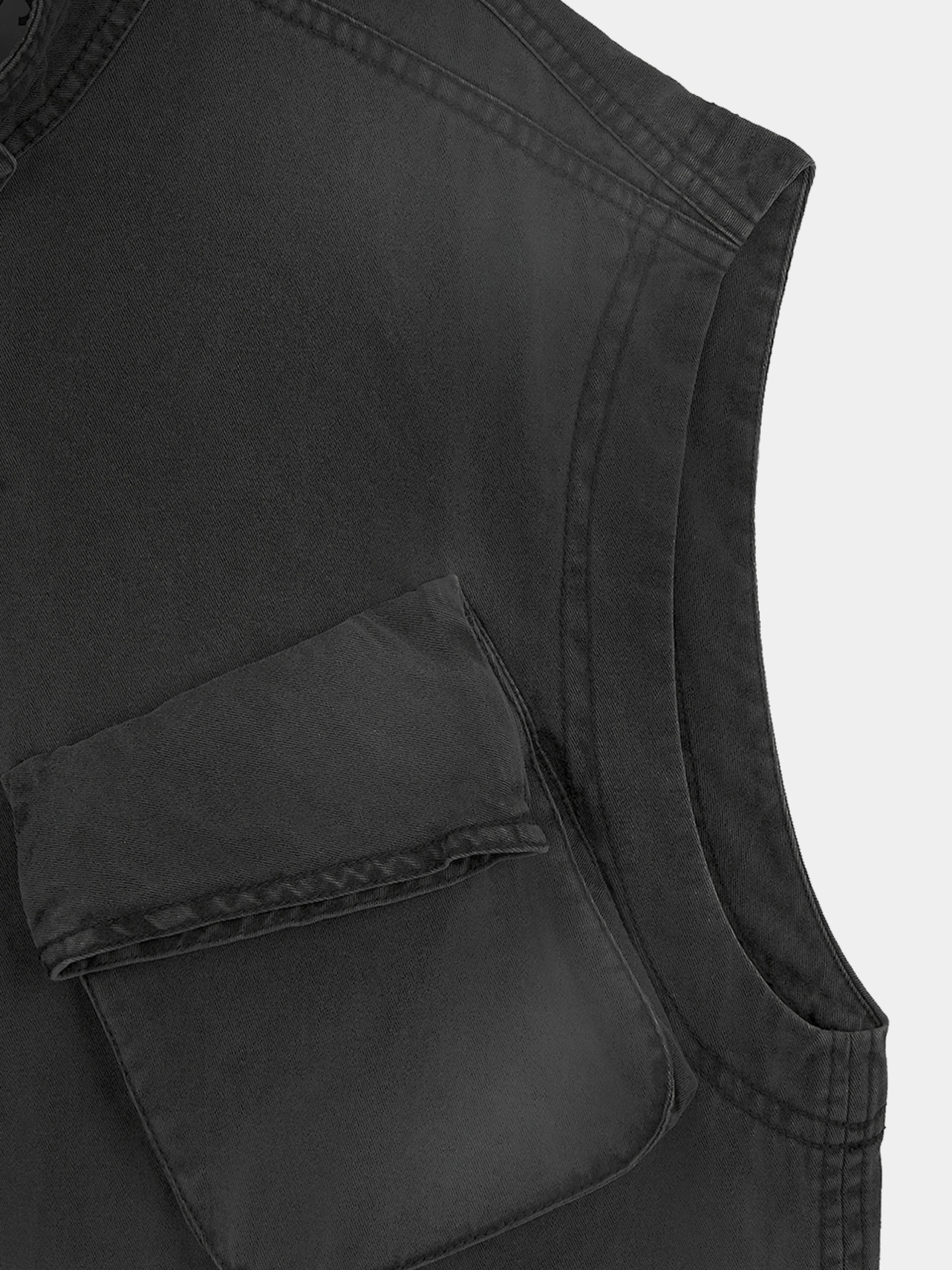 Жилет OPEN YY Cargo Pocket Field Vest Charcoal