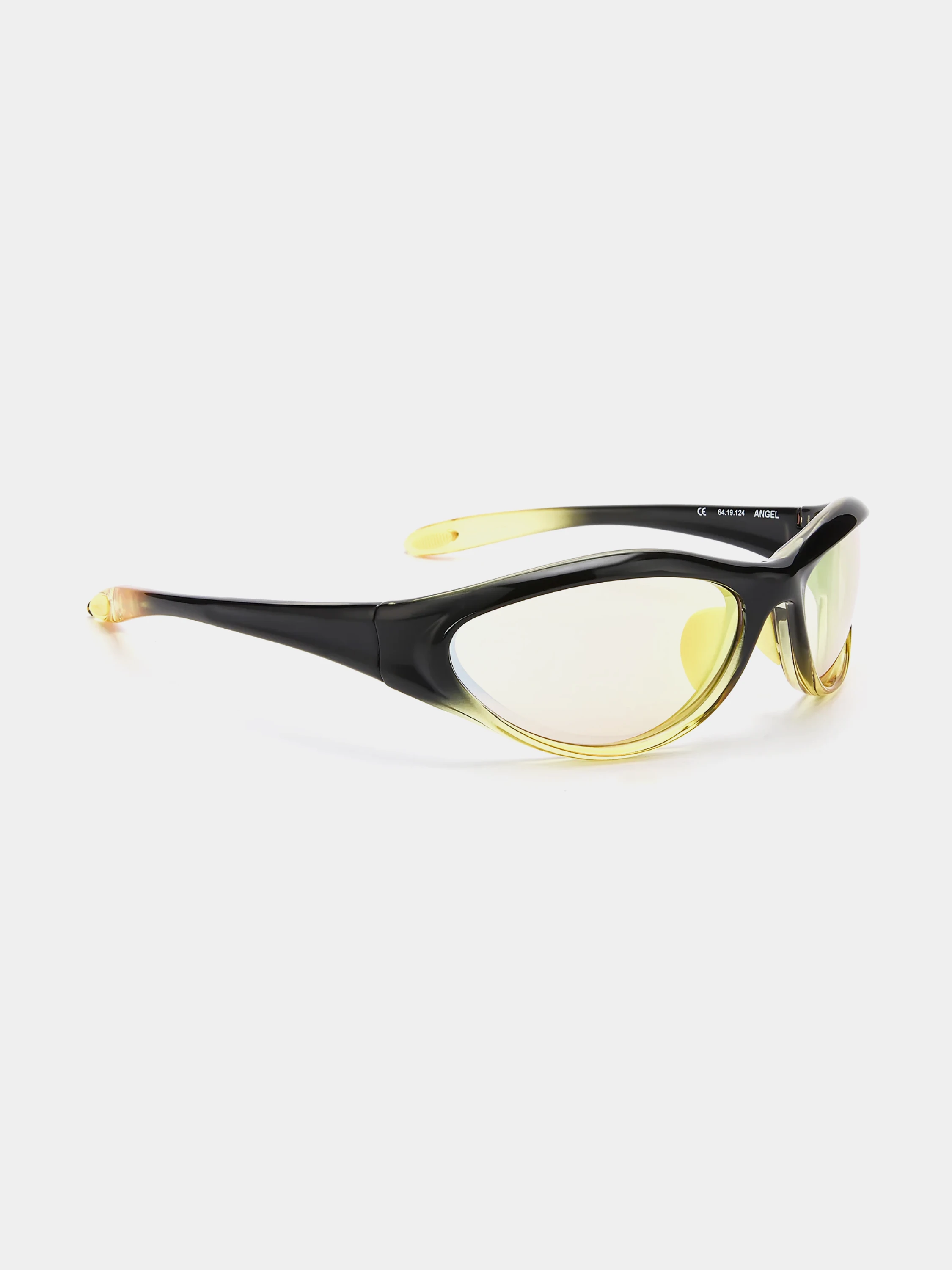 Очки Bonnie Clyde Angel Black & Yellow Tint