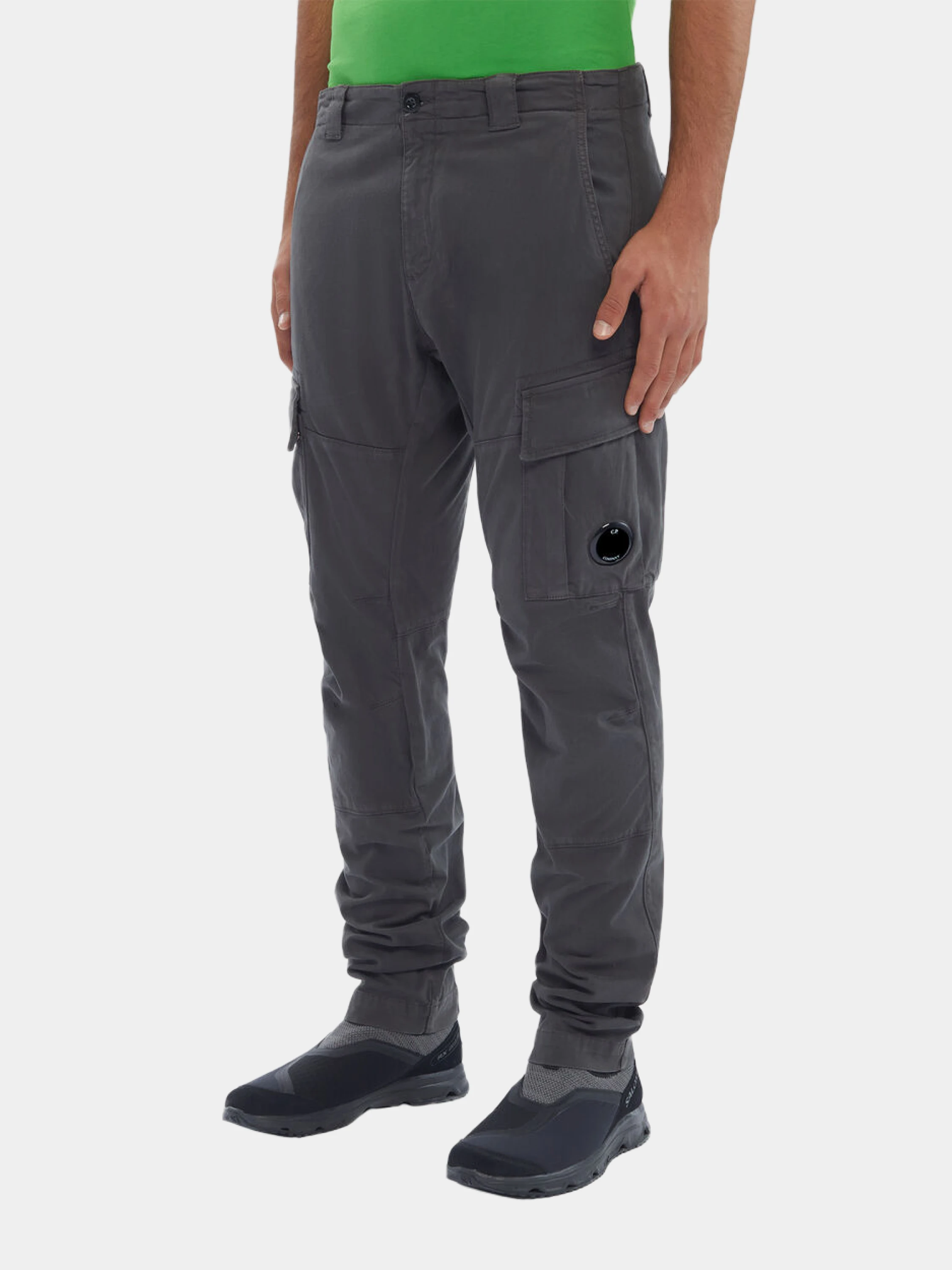 Брюки C.P. Company Stretch Sateen Ergonomic Forged Iron