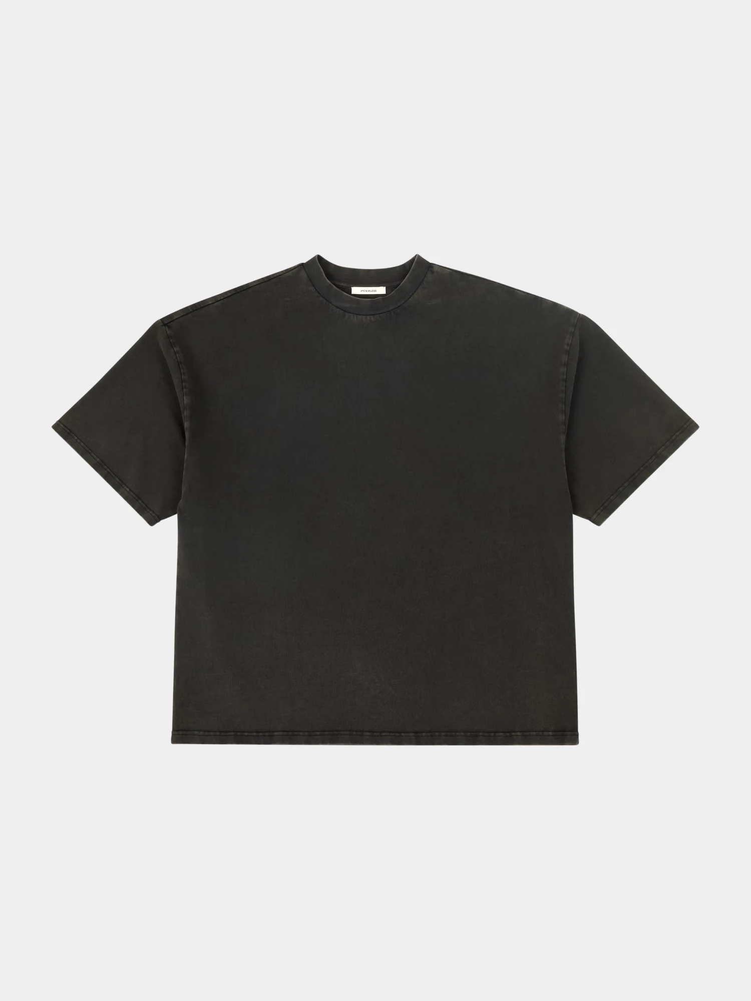 Футболка entire studios Heavy Boxy Washed Black