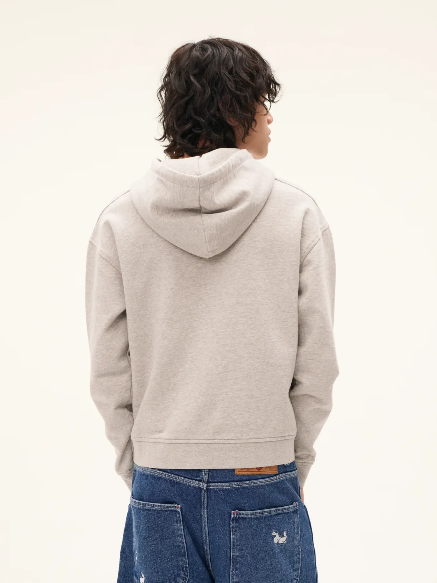 Зип-худи Carne Bollente Stellar Sass Melange Grey
