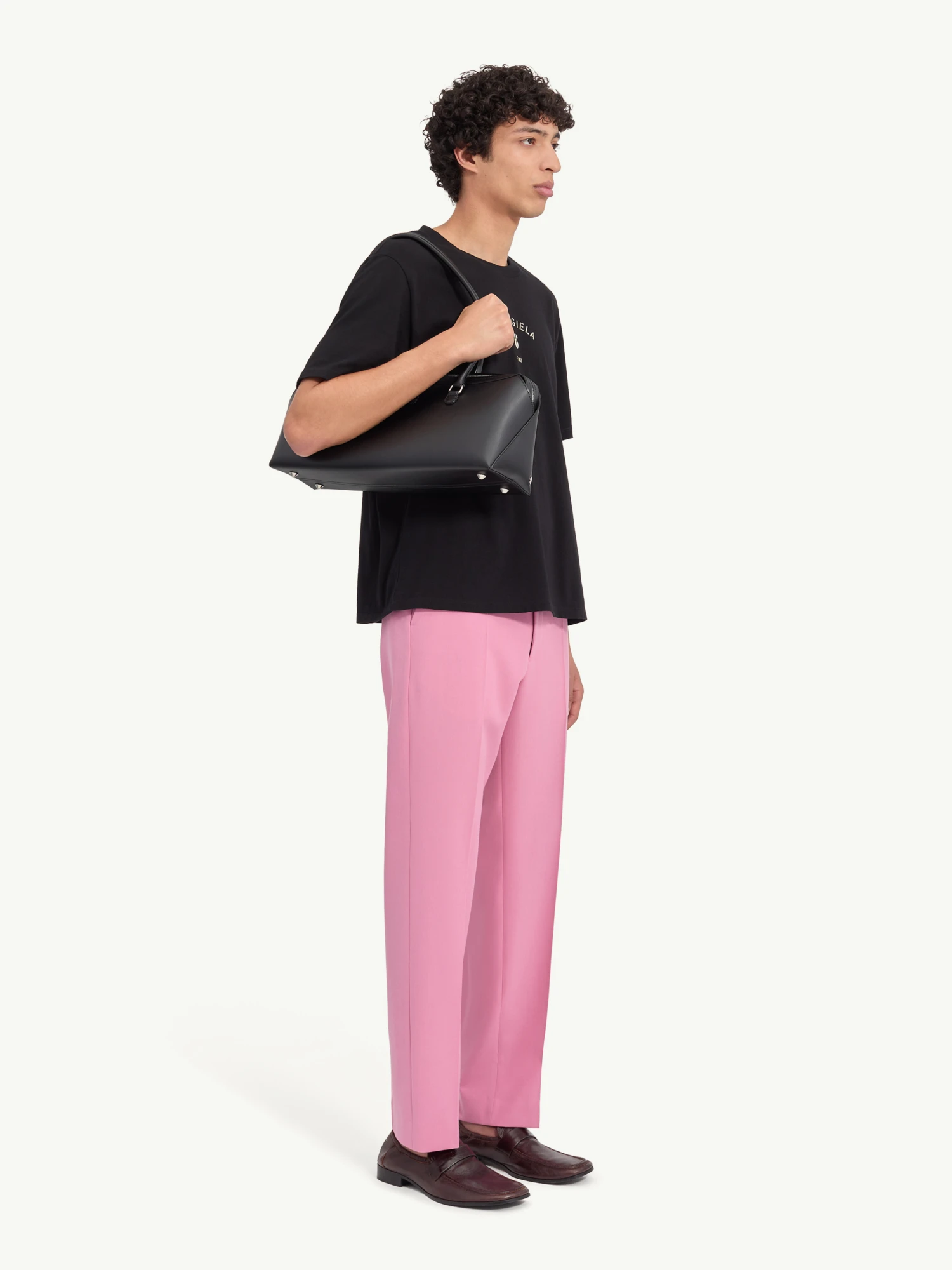 Футболка MM6 Maison Margiela Signature Logo Black