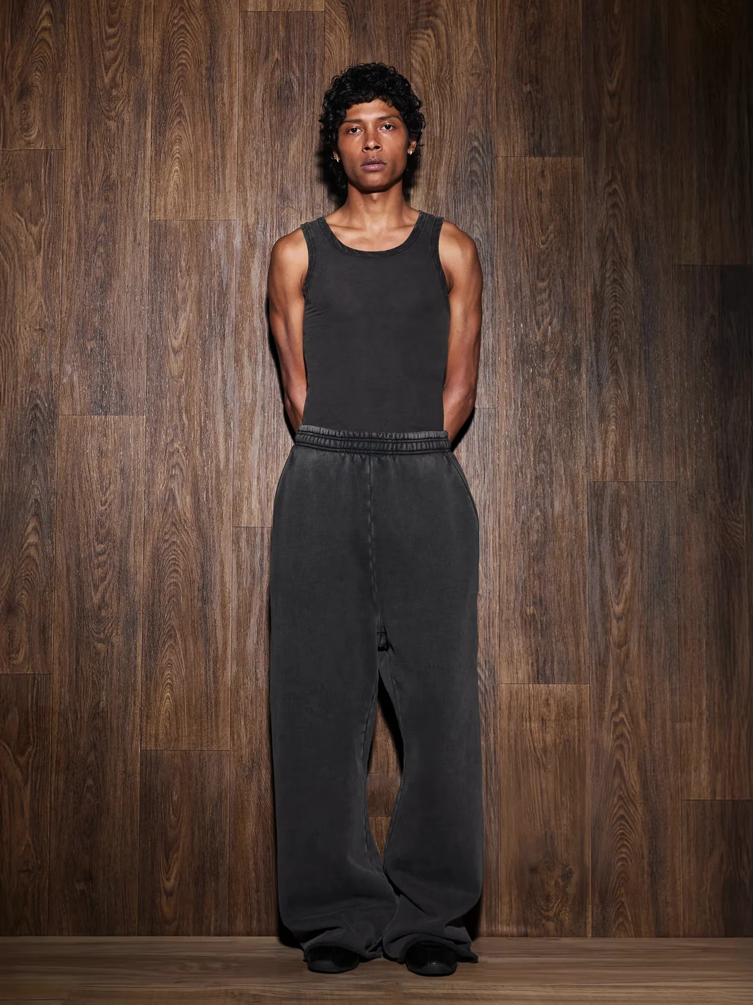 Брюки entire studios Full Washed Black