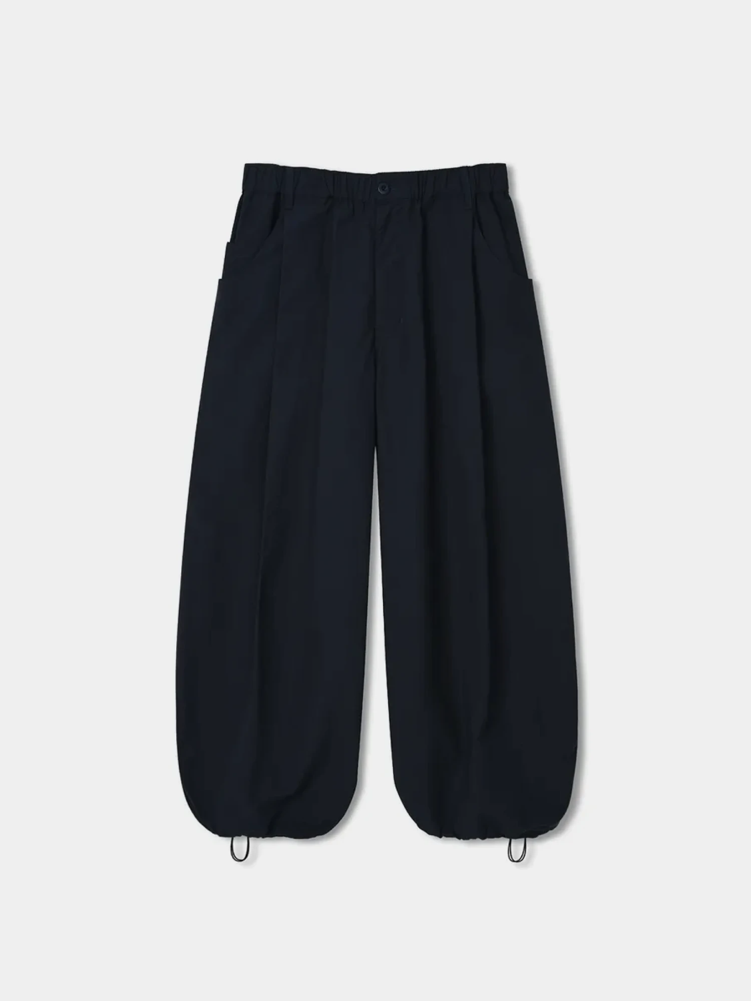 Брюки ANGLAN Decent Pocket Deep Tuck Wide Navy