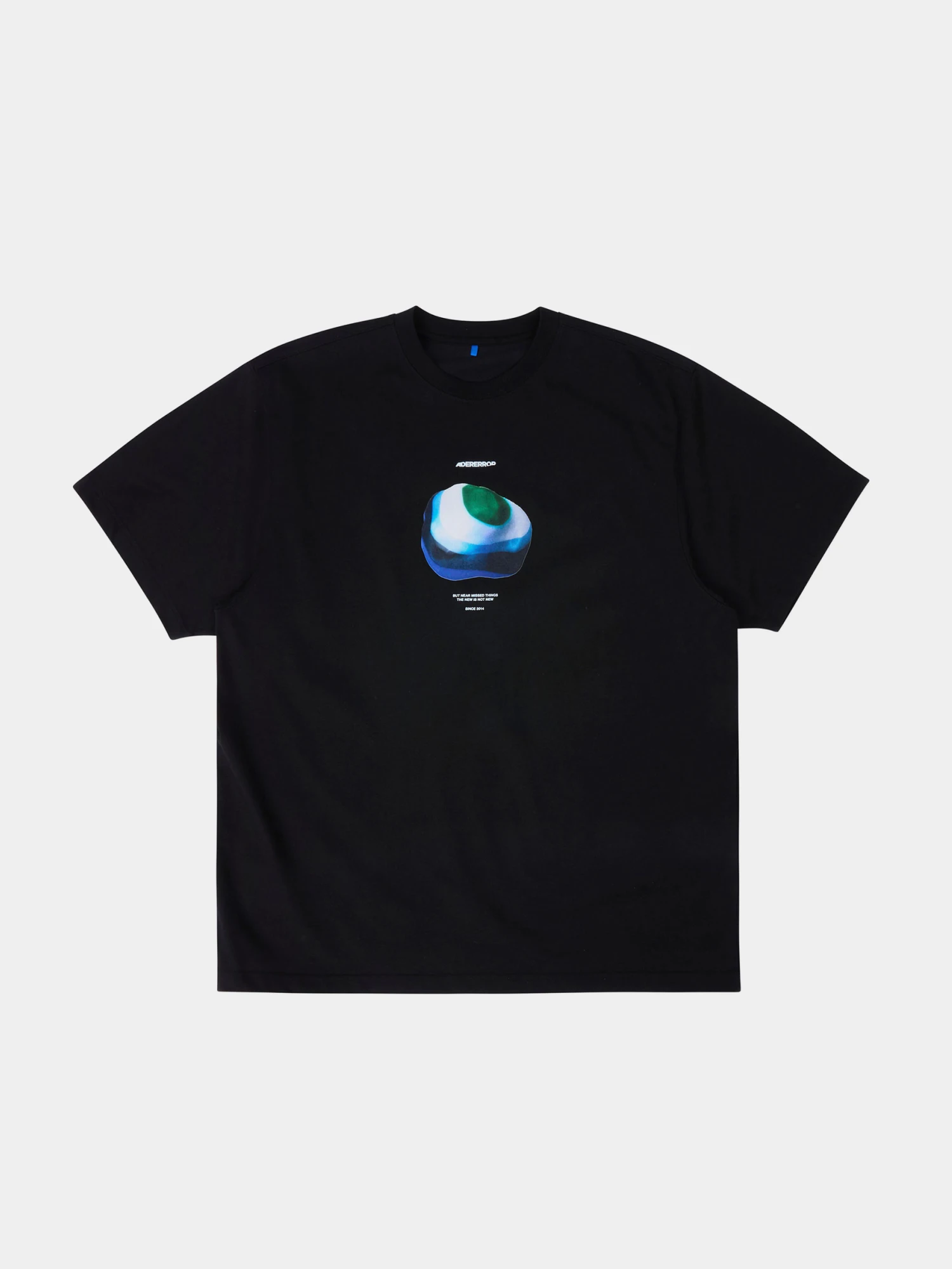 Футболка ADERERROR Dimension Ball Product. 126 Black/Blue