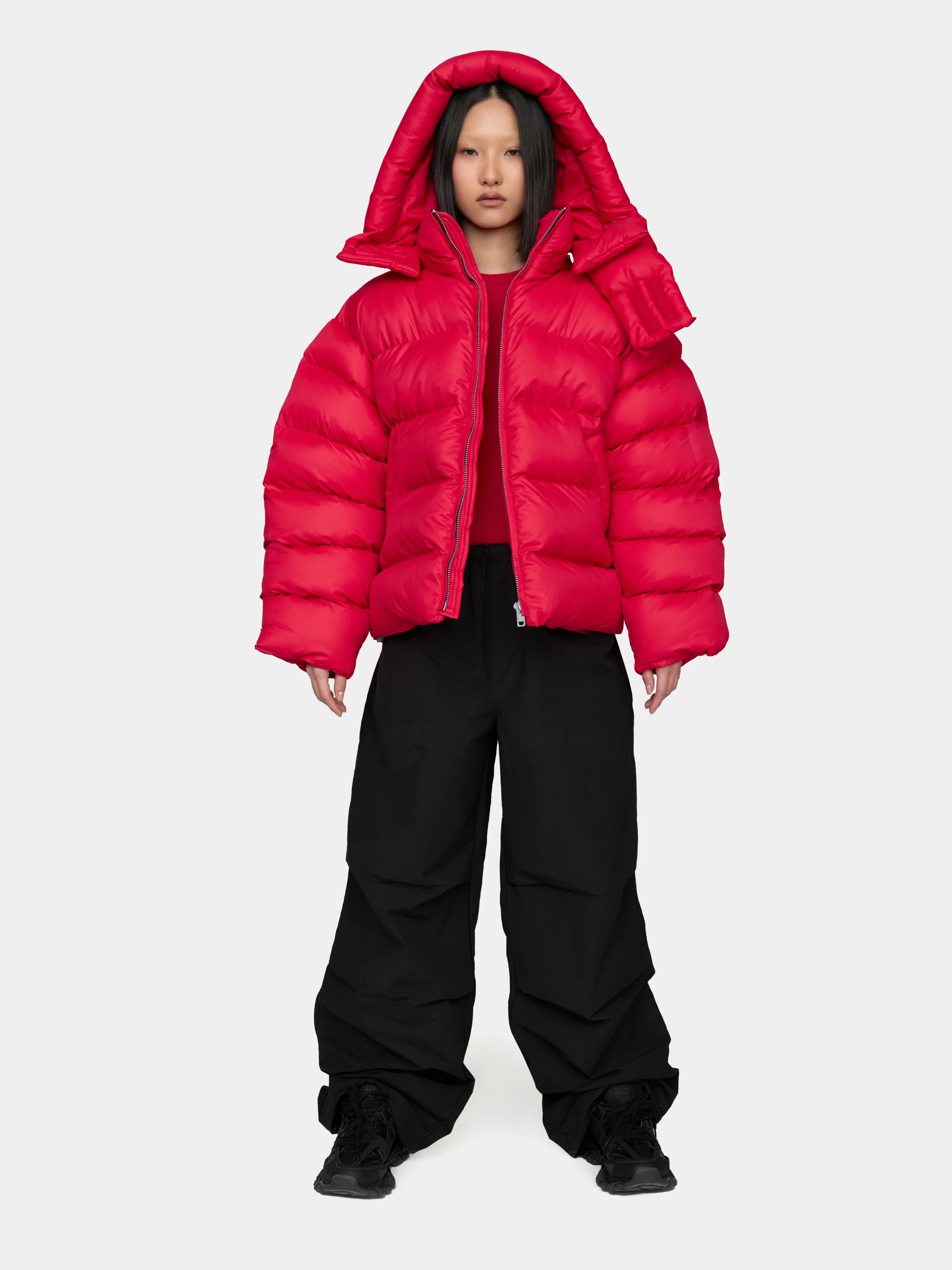Пуховик XSAI Perfect Puffer Carmine