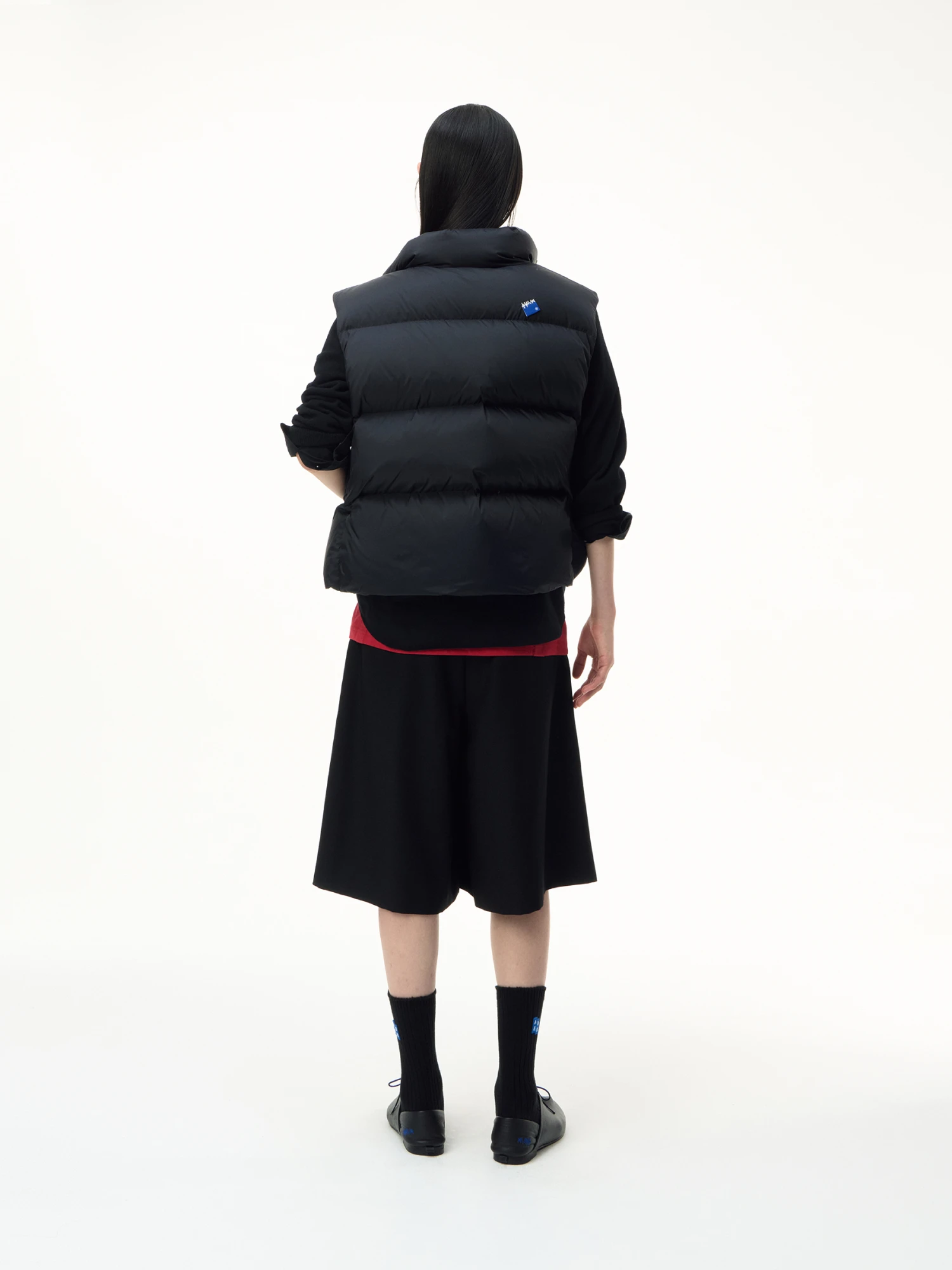 Жилет ADERERROR Sig BL Tag Puffer Vest 01 Black