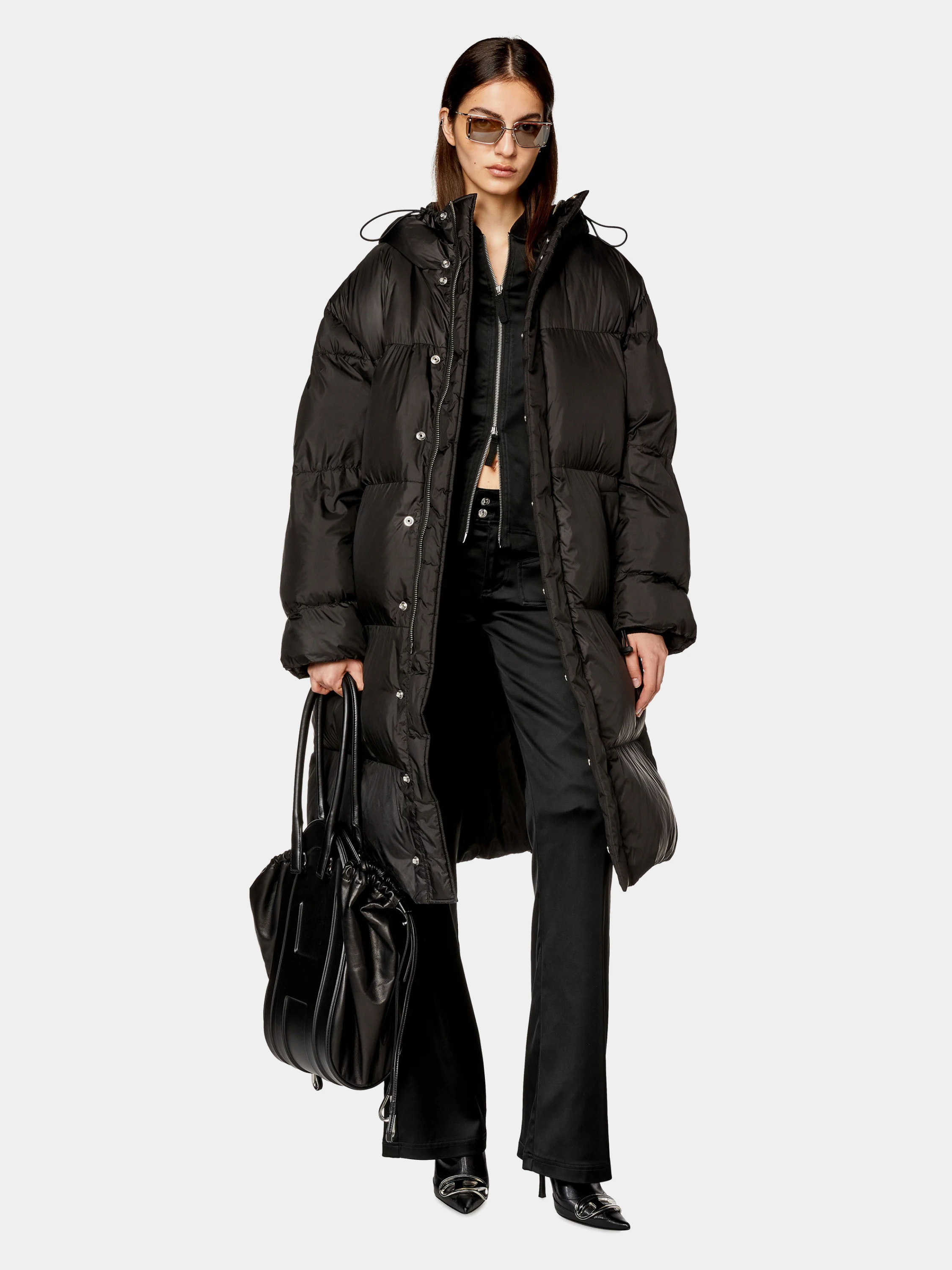 Женские брюки Diesel P-Steel Pantaloni Black