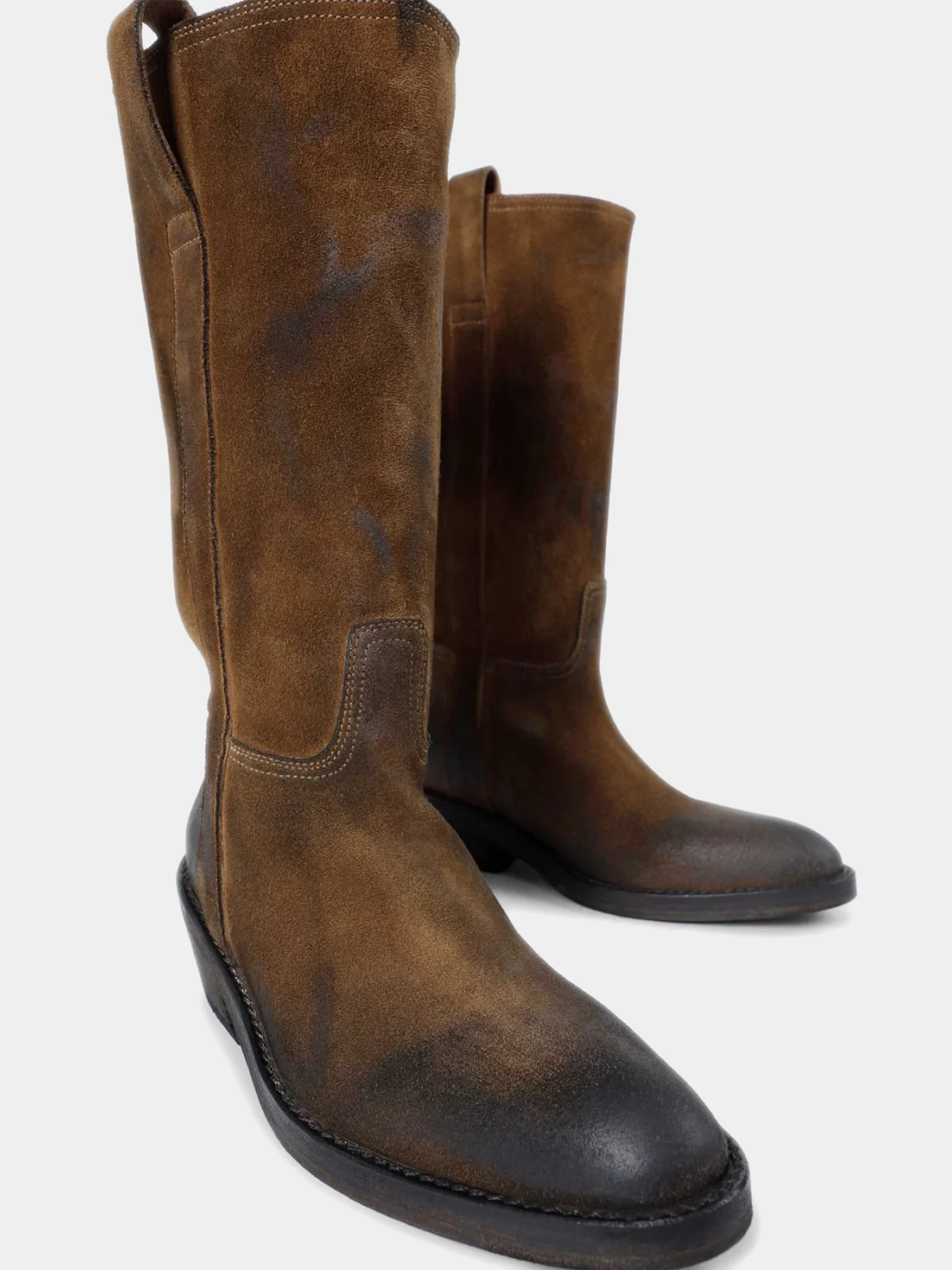 Сапоги Ann Demeulemeester Laxit Sand Off-Black