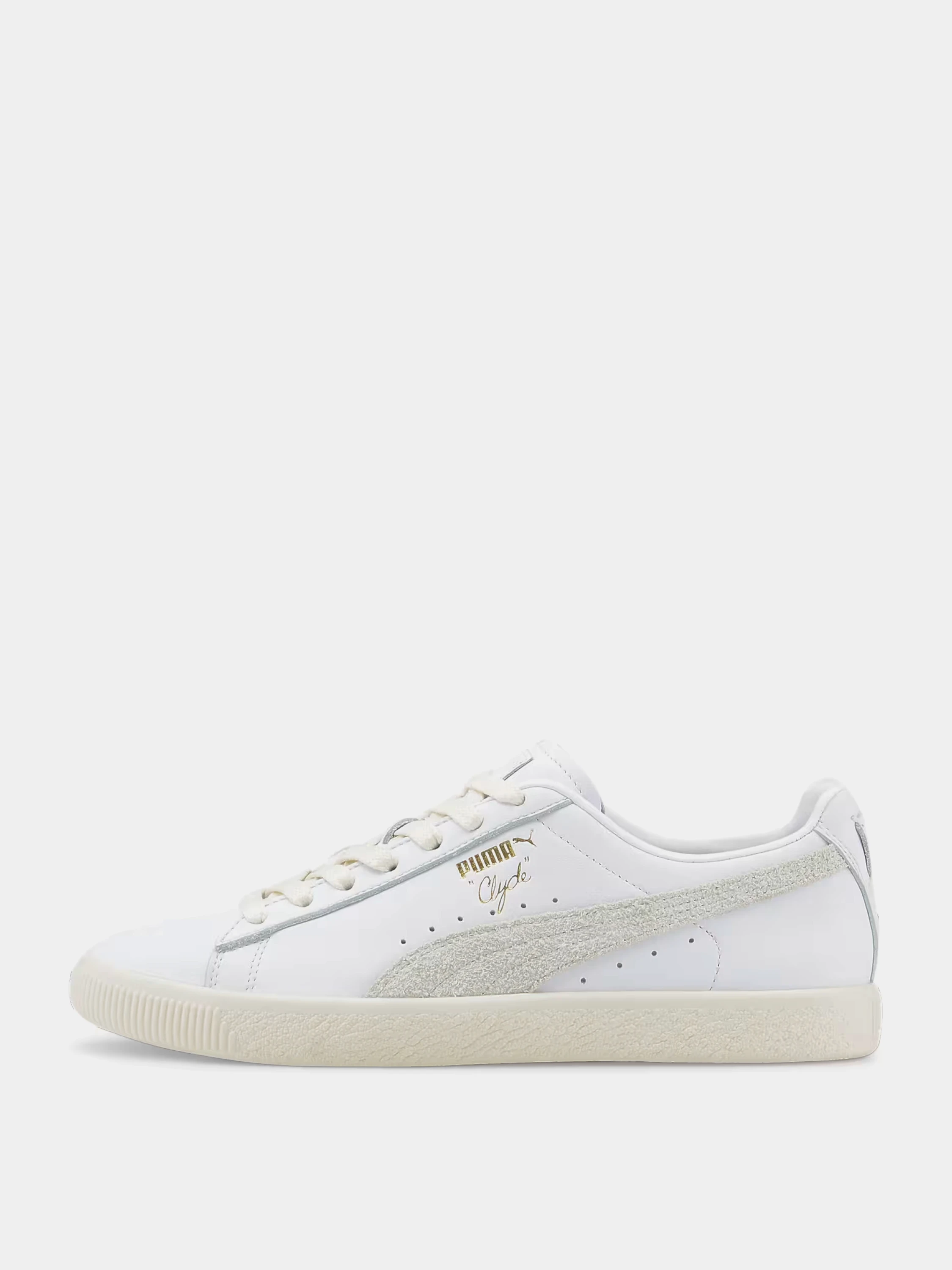 Кеды Puma Clyde Base White/Frosted Ivory