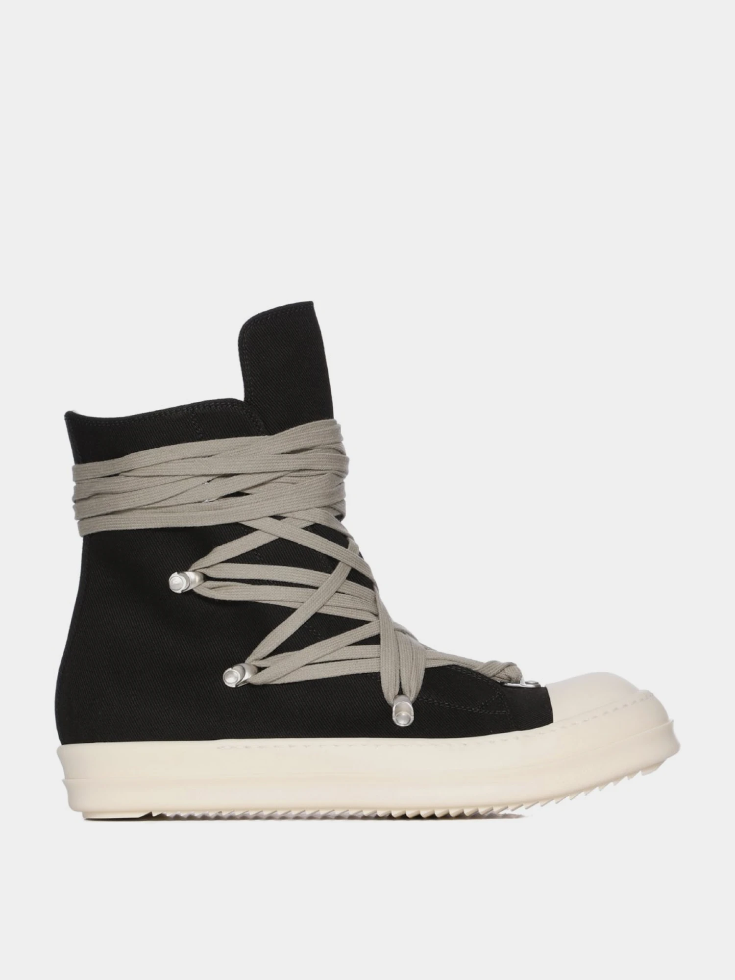 Кеды RICK OWENS DRKSHDW Megalaced Dirty Black/Milk