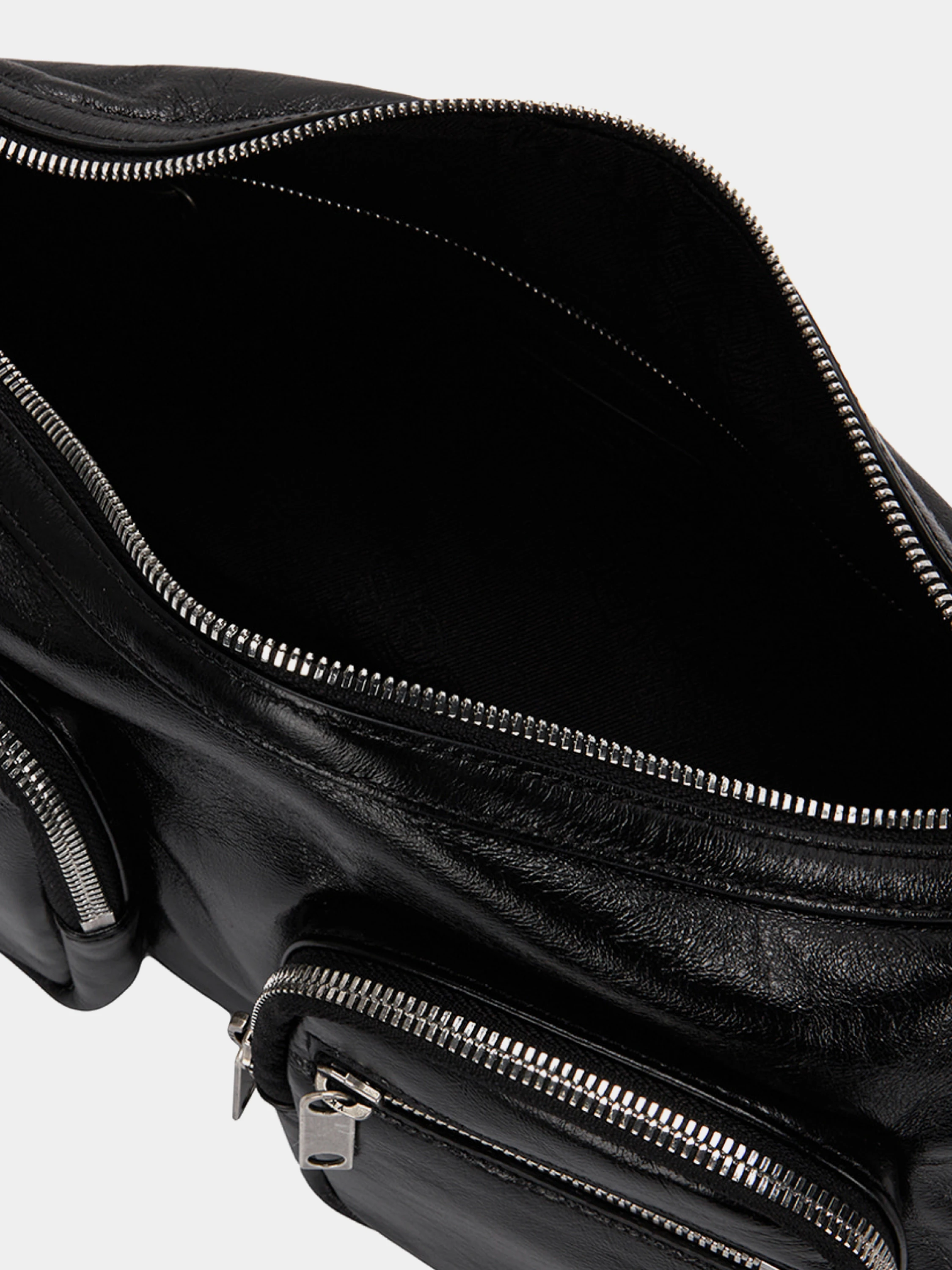 Сумка MARGESHERWOOD Outpocket Hobo Glossy Black