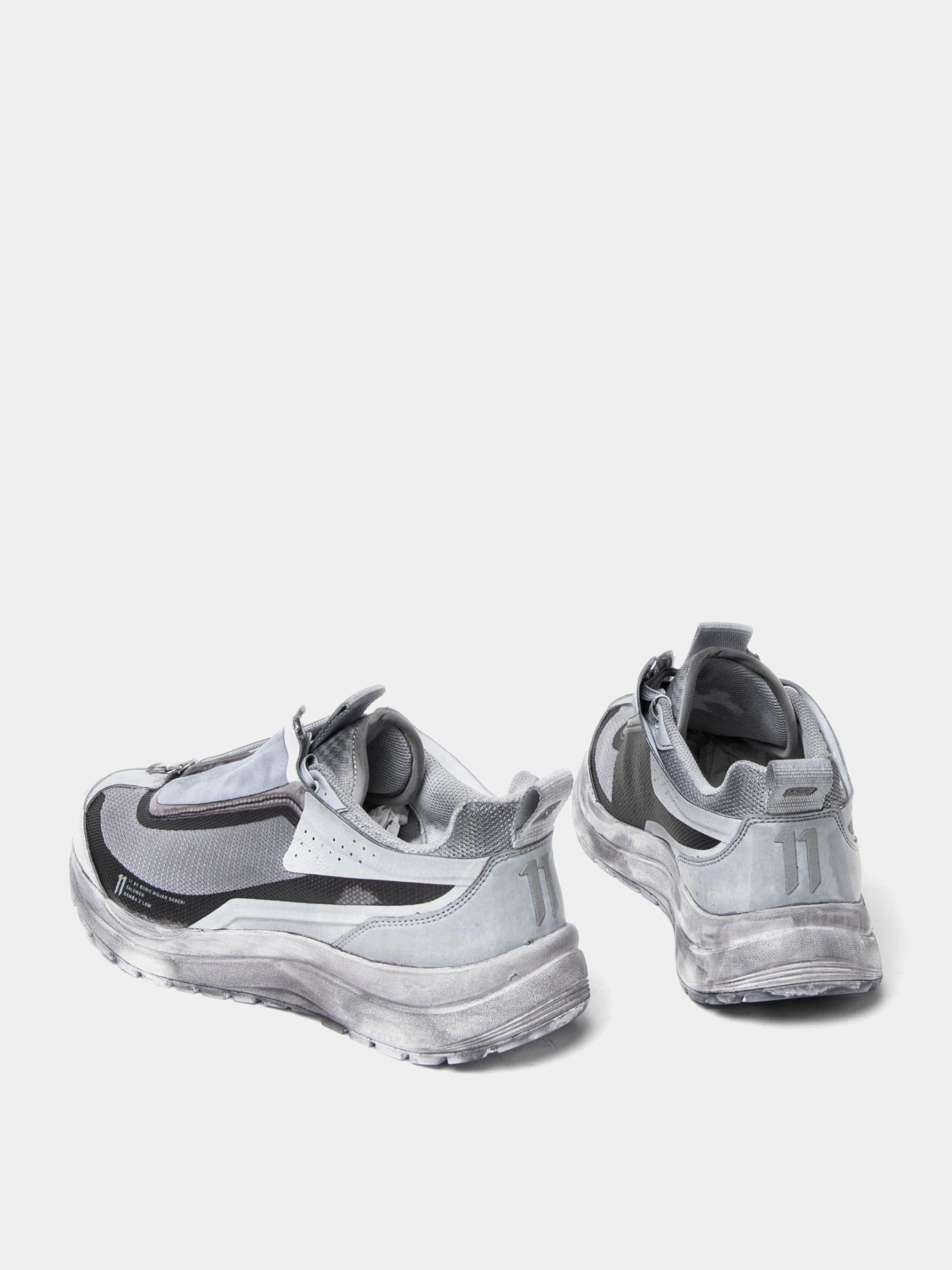 Кроссовки 11 by Boris Bidjan Saberi x Salomon Bamba2 Low Light Grey