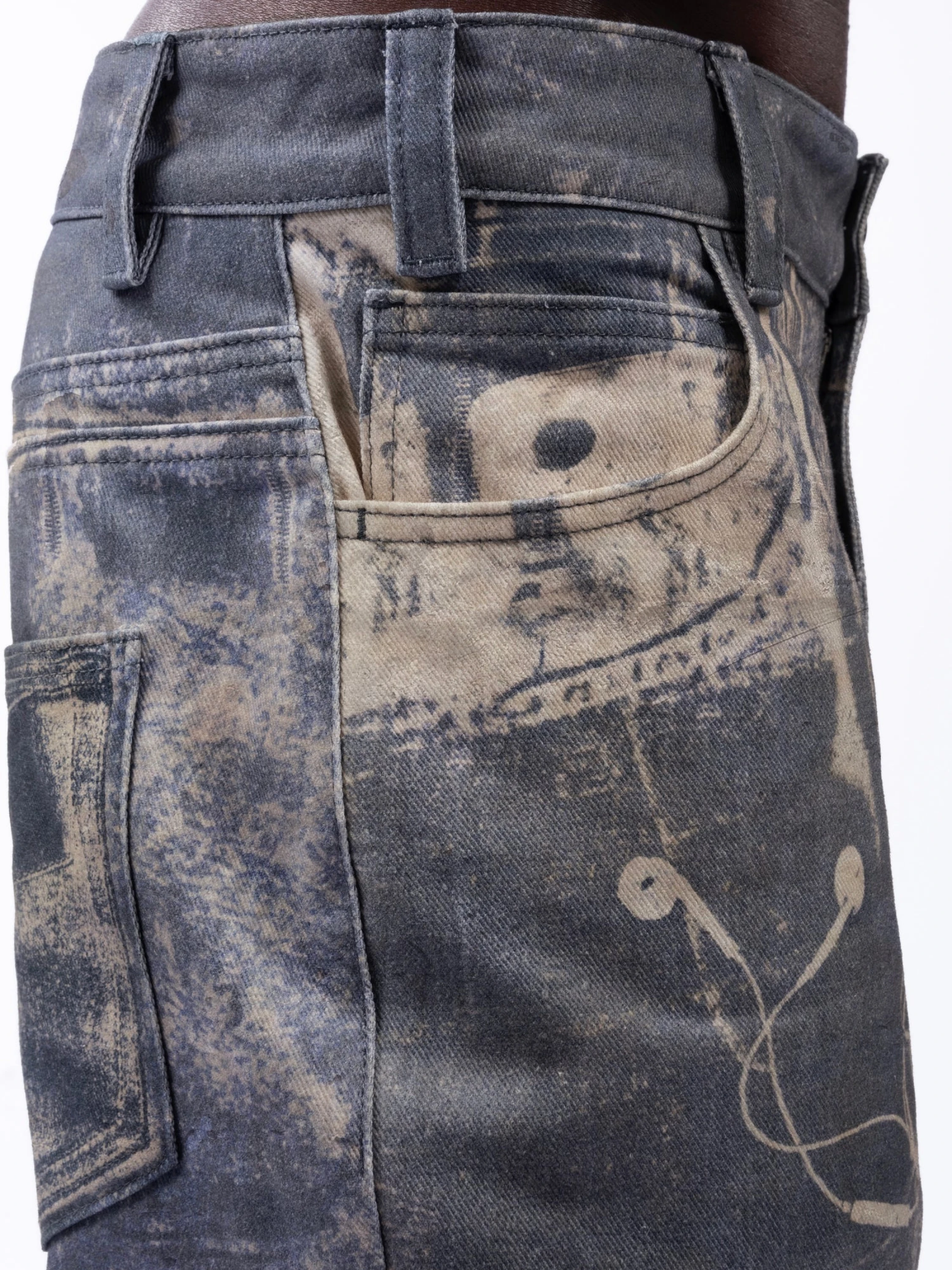 Джинсы NO/FAITH STUDIOS Whats In My Pocket Blue