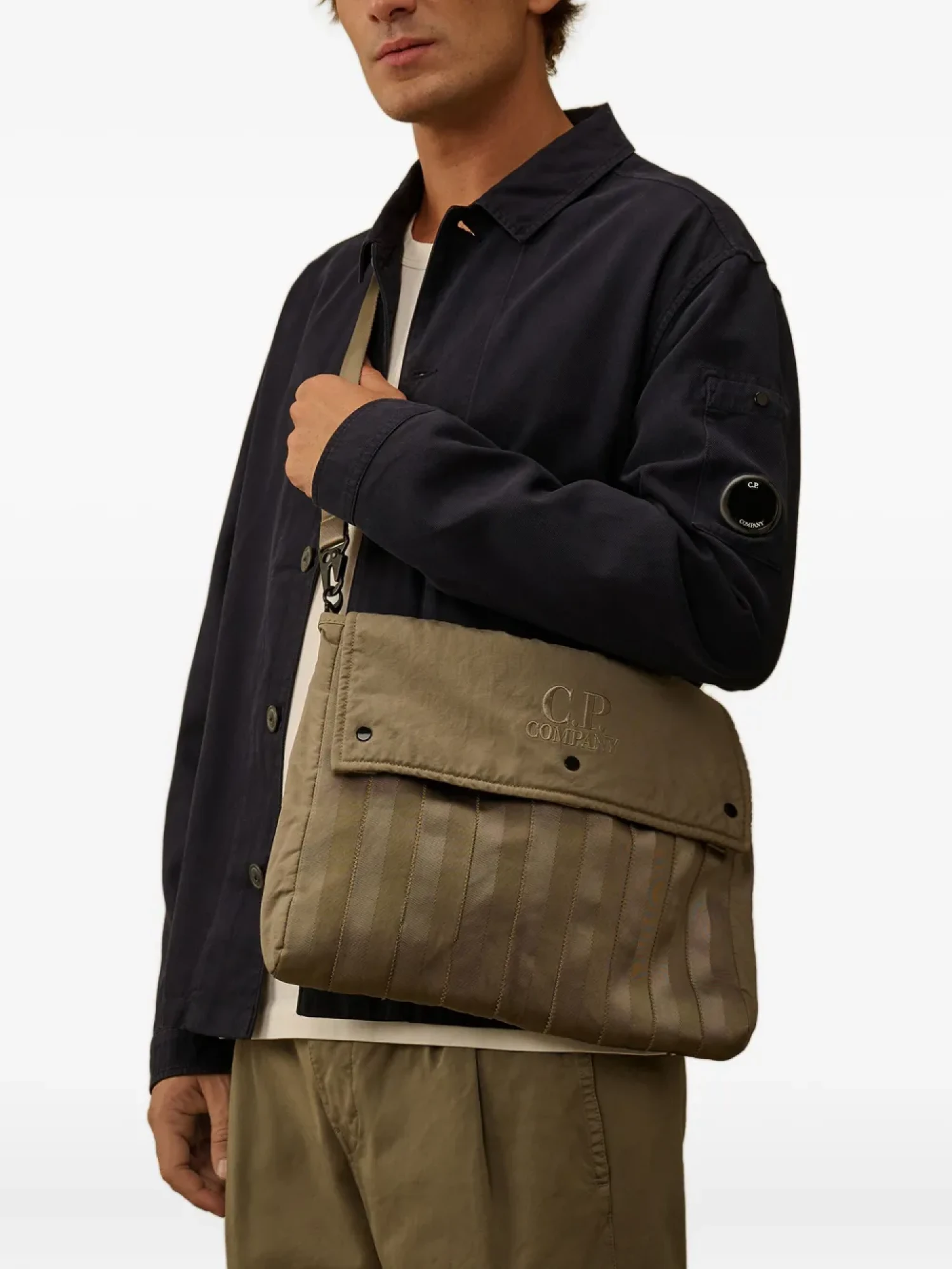 Сумка C.P. Company Herringbone Shoulder Fallen Rock