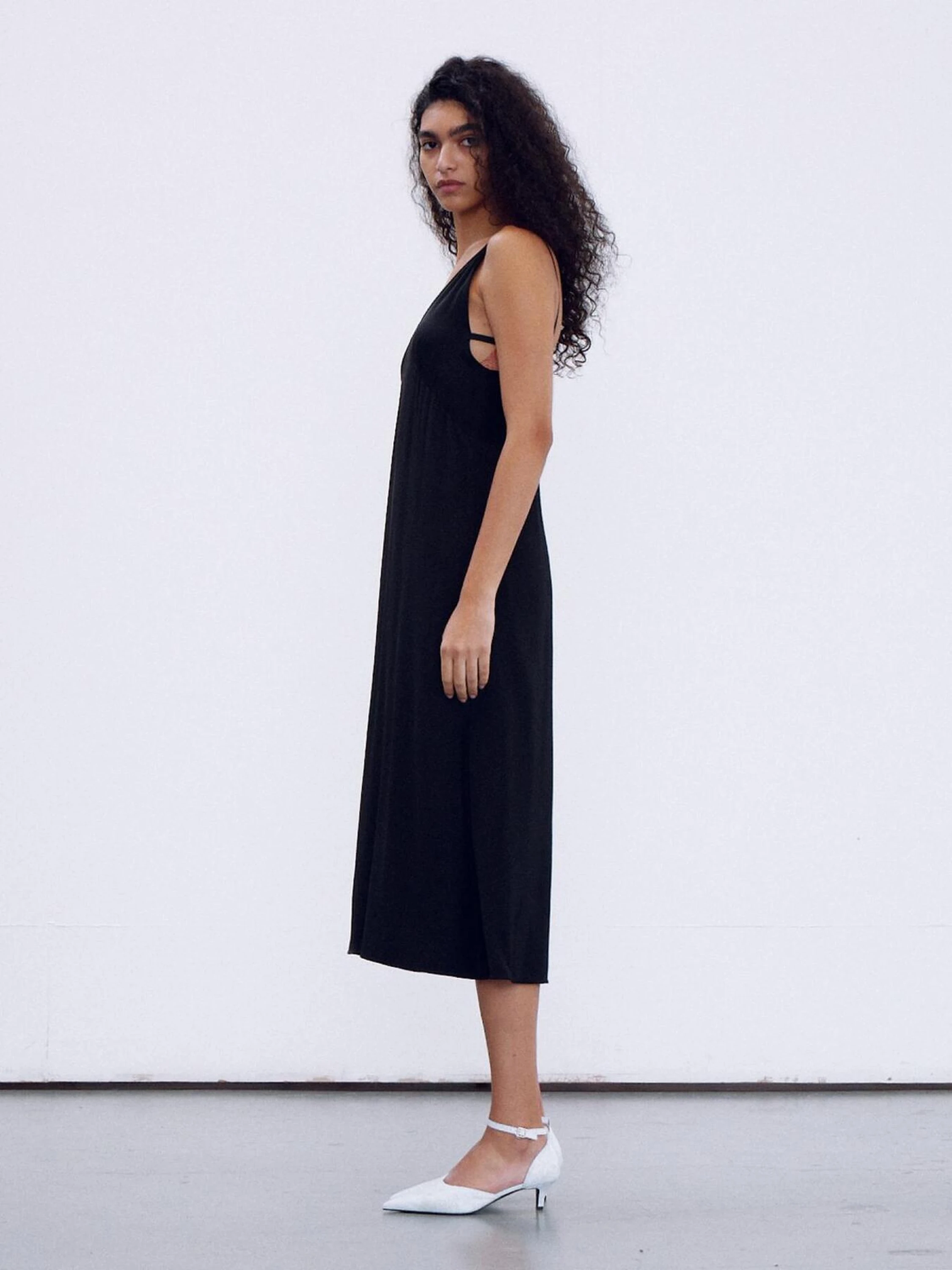 Женское платье Recto Petra Strap Detail Dress Black