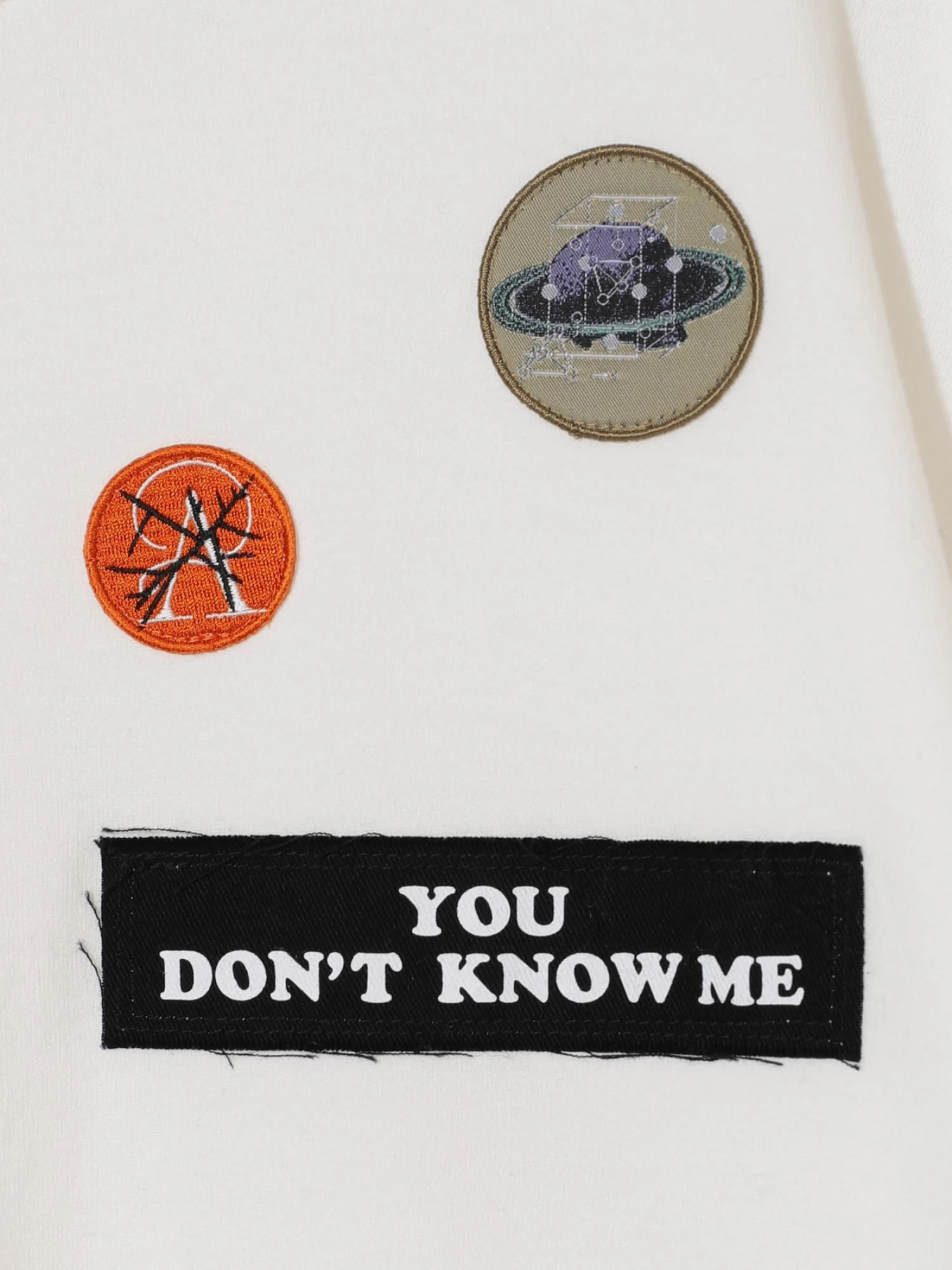 Футболка UNDERCOVER Badge Embroidery And Patch White