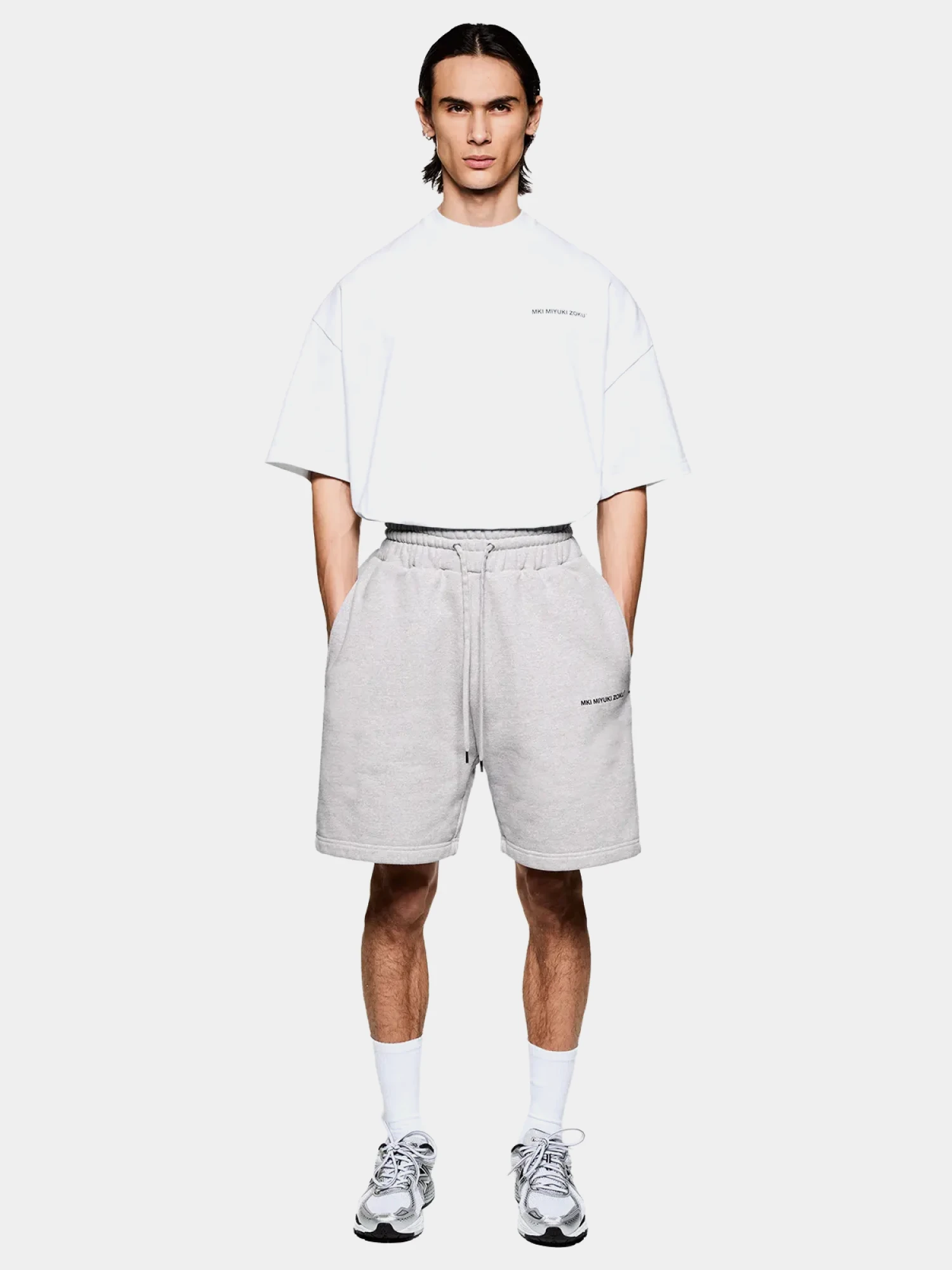 Шорты MKI MIYUKI ZOKU Uniform Shorts Grey