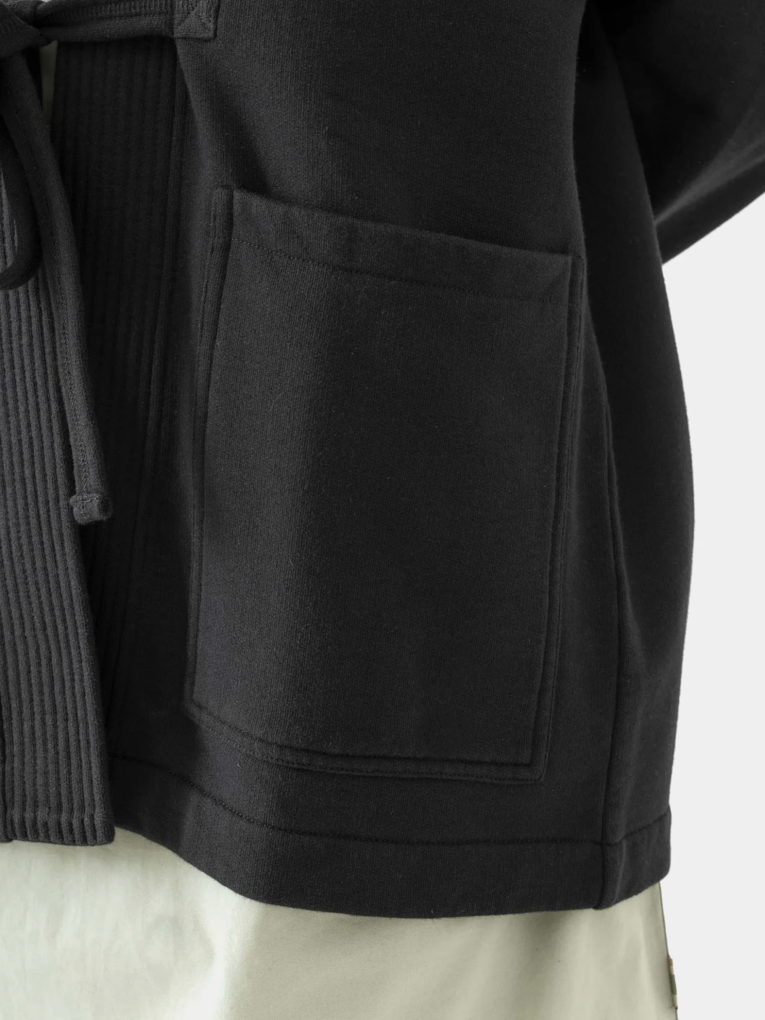 Кимоно MAHARISHI 1495 Crow & Heron Sweat Kimono Black