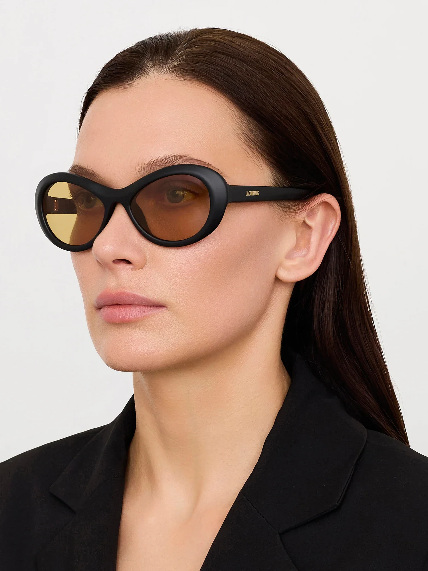 Очки JACQUEMUS Rond Matt Black