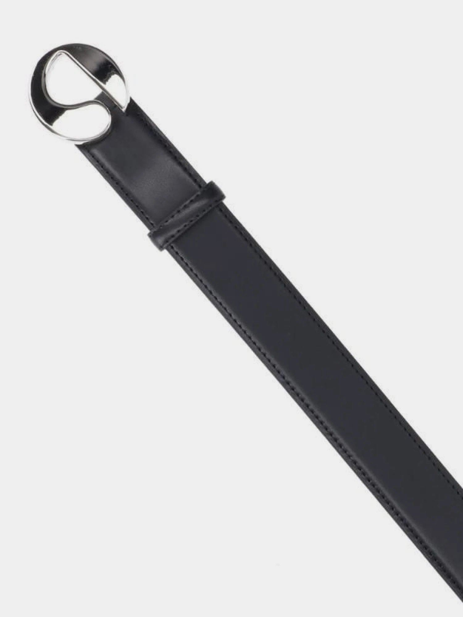 Ремень Coperni COPERNI Logo Leather Belt Black