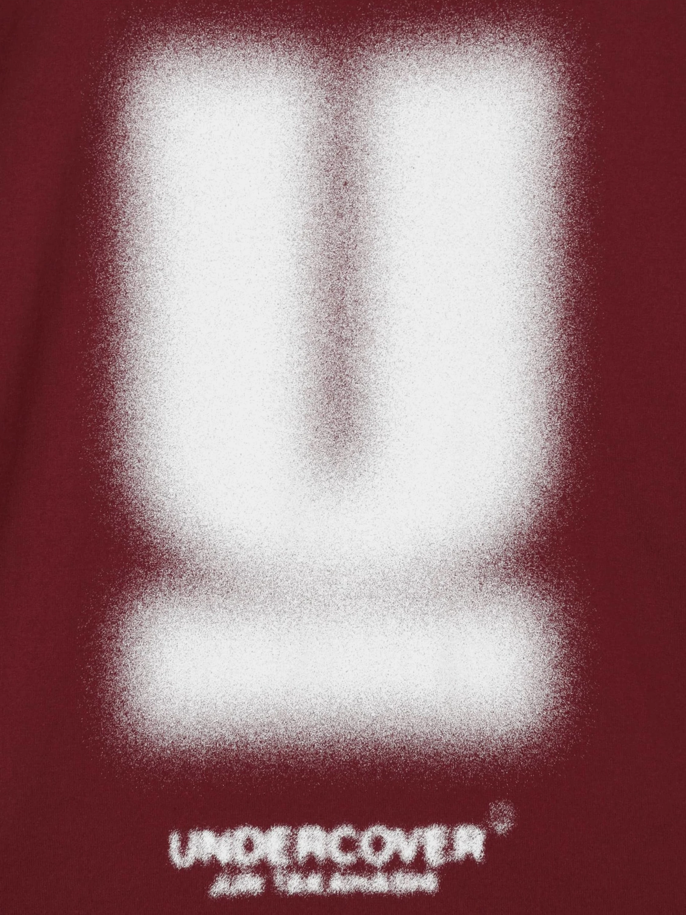 Футболка UNDERCOVER Blurred Bordeaux