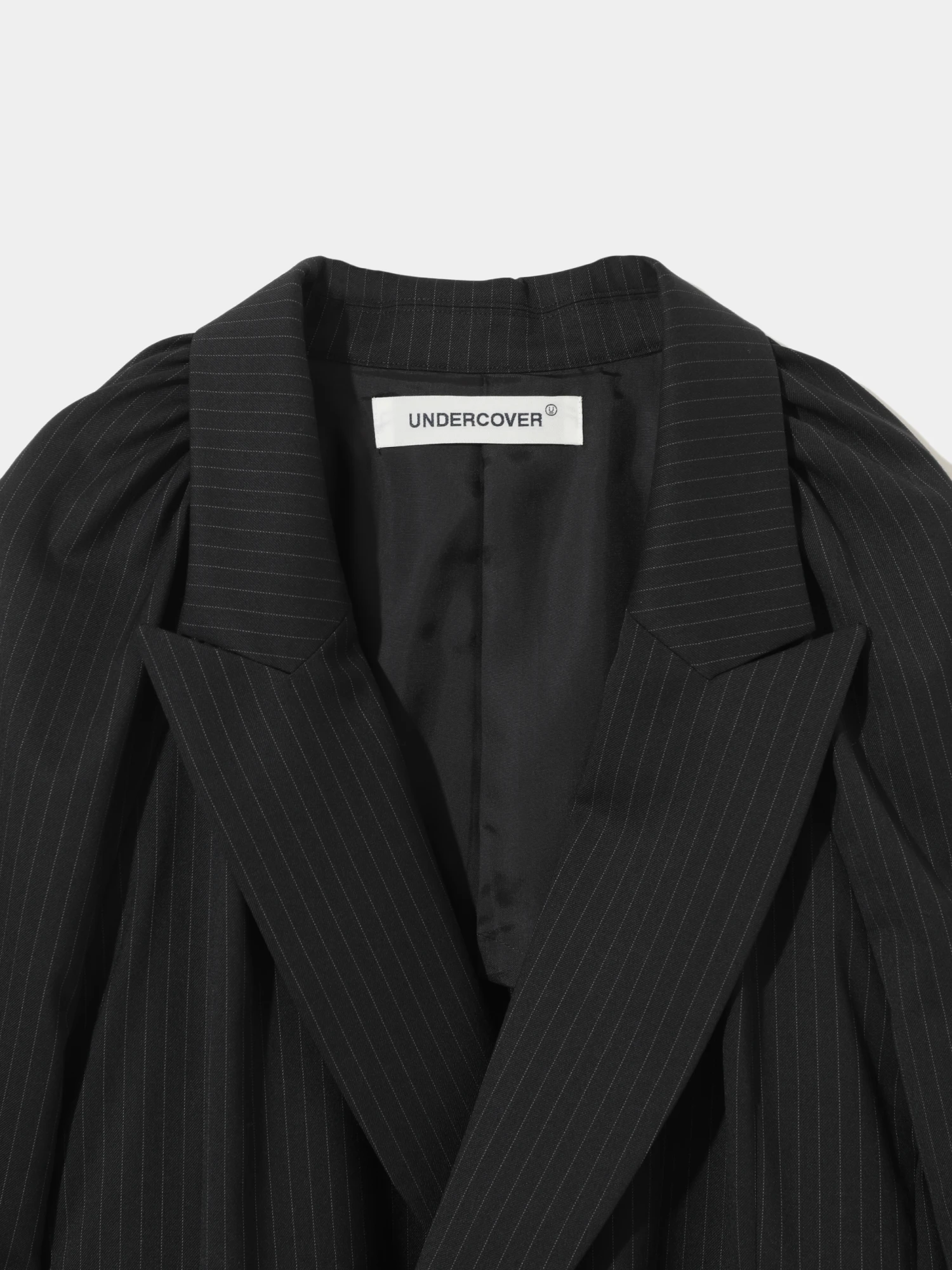 Женский пиджак UNDERCOVER Wool Blend Gathered Black