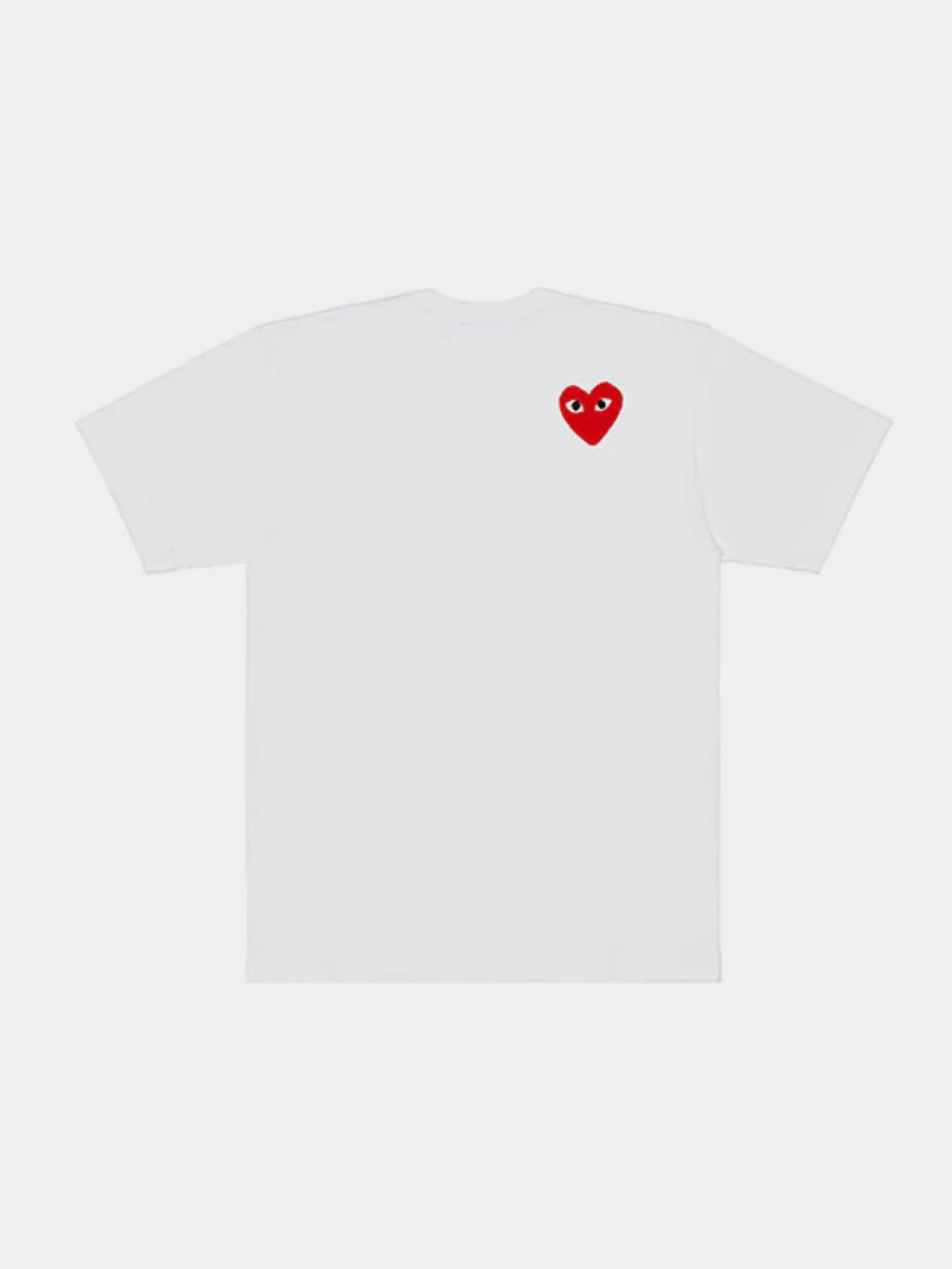 Футболка Comme des Garçons PLAY x THE NORTH FACE White
