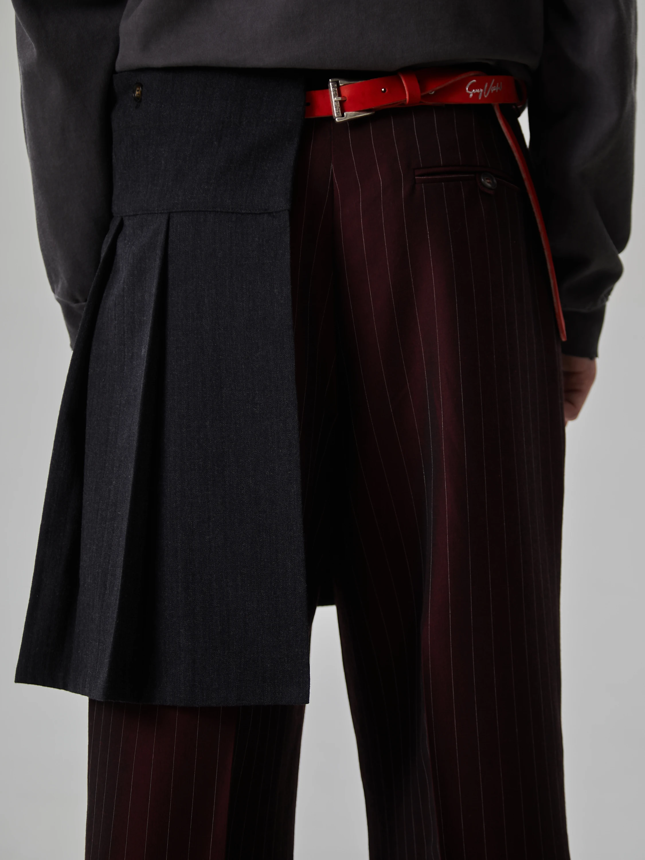 Пояс-юбка Siniy Vsadnik 1/2 Skirty Belt Black Graphite/Red