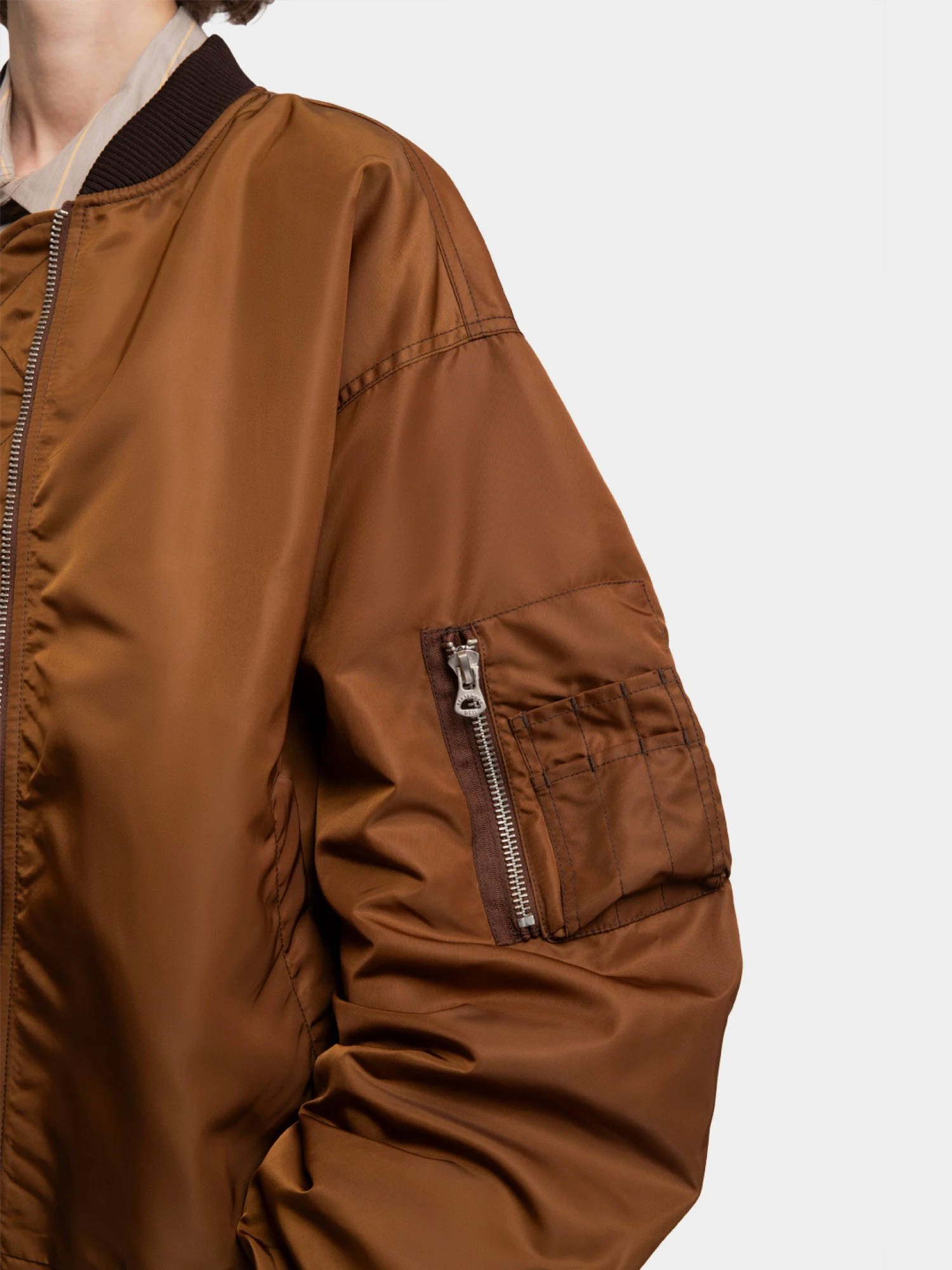 Бомбер Red September Bomber Jacket Brown
