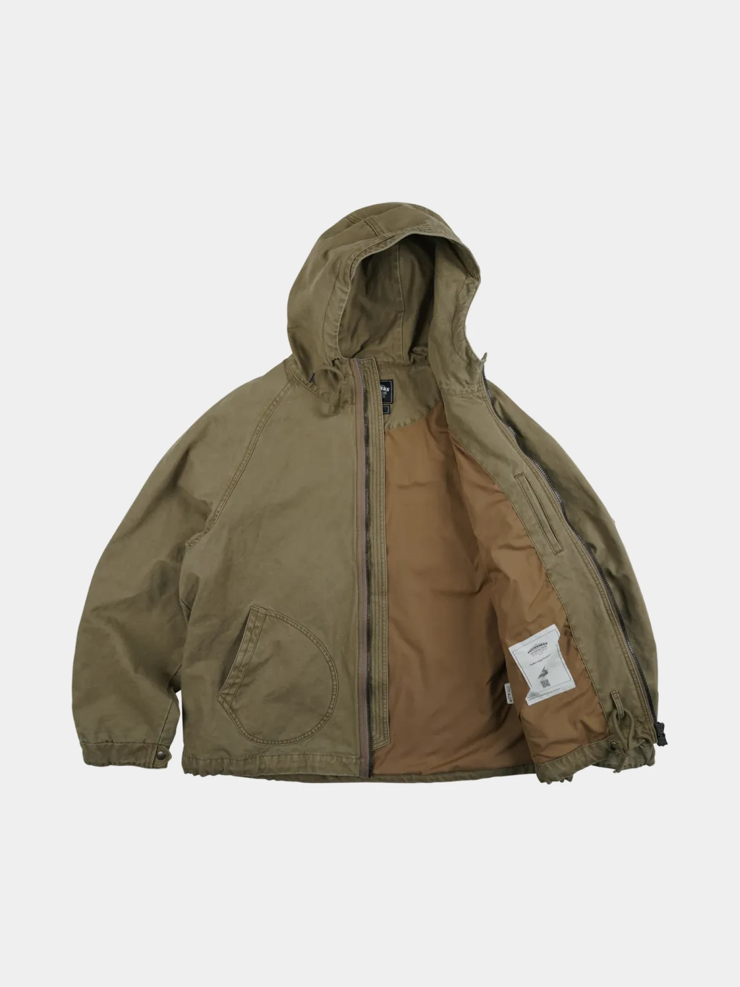 Парка FrizmWORKS Jungle Cloth Deck Hooded Beige