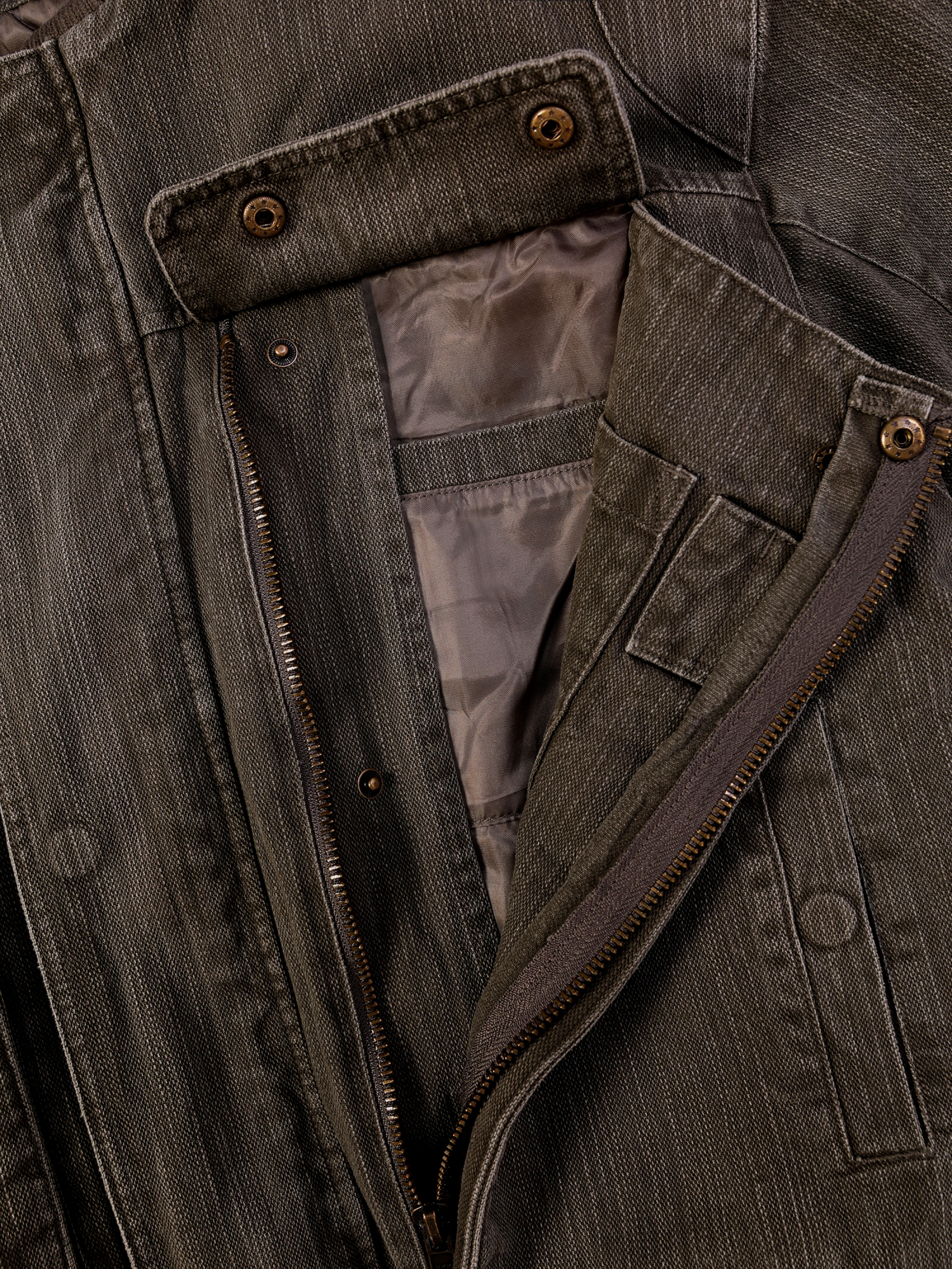 Бомбер NO/FAITH STUDIOS Denim Bomber Jacket
