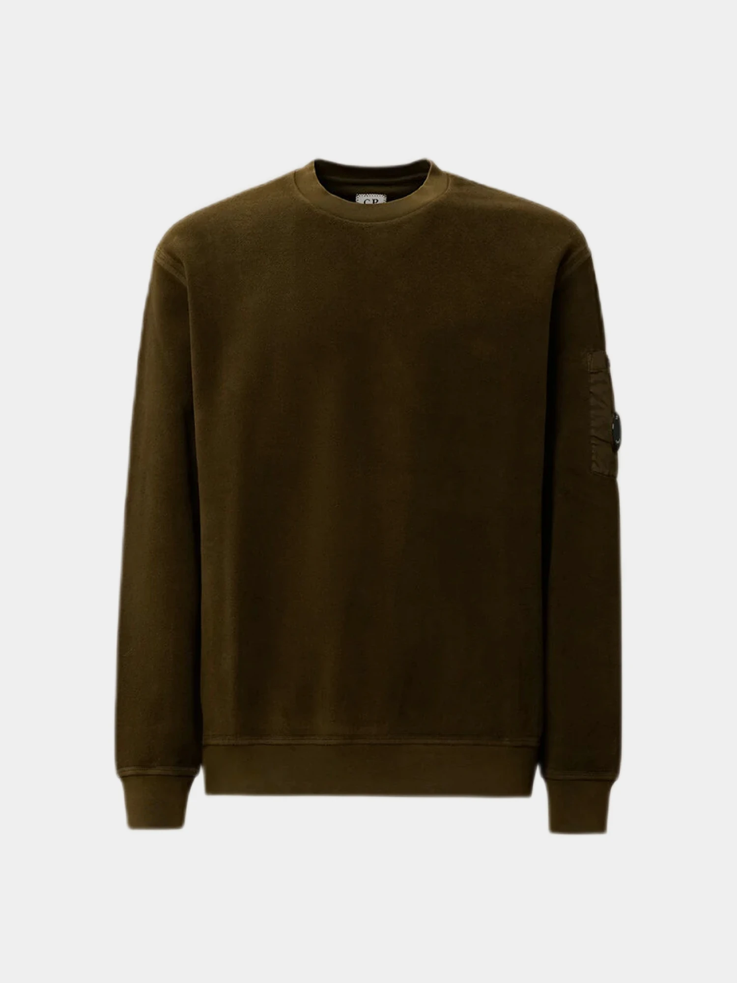 Свитшот C.P. Company Brushed Emerized Diagonal Fleece Ivy Green