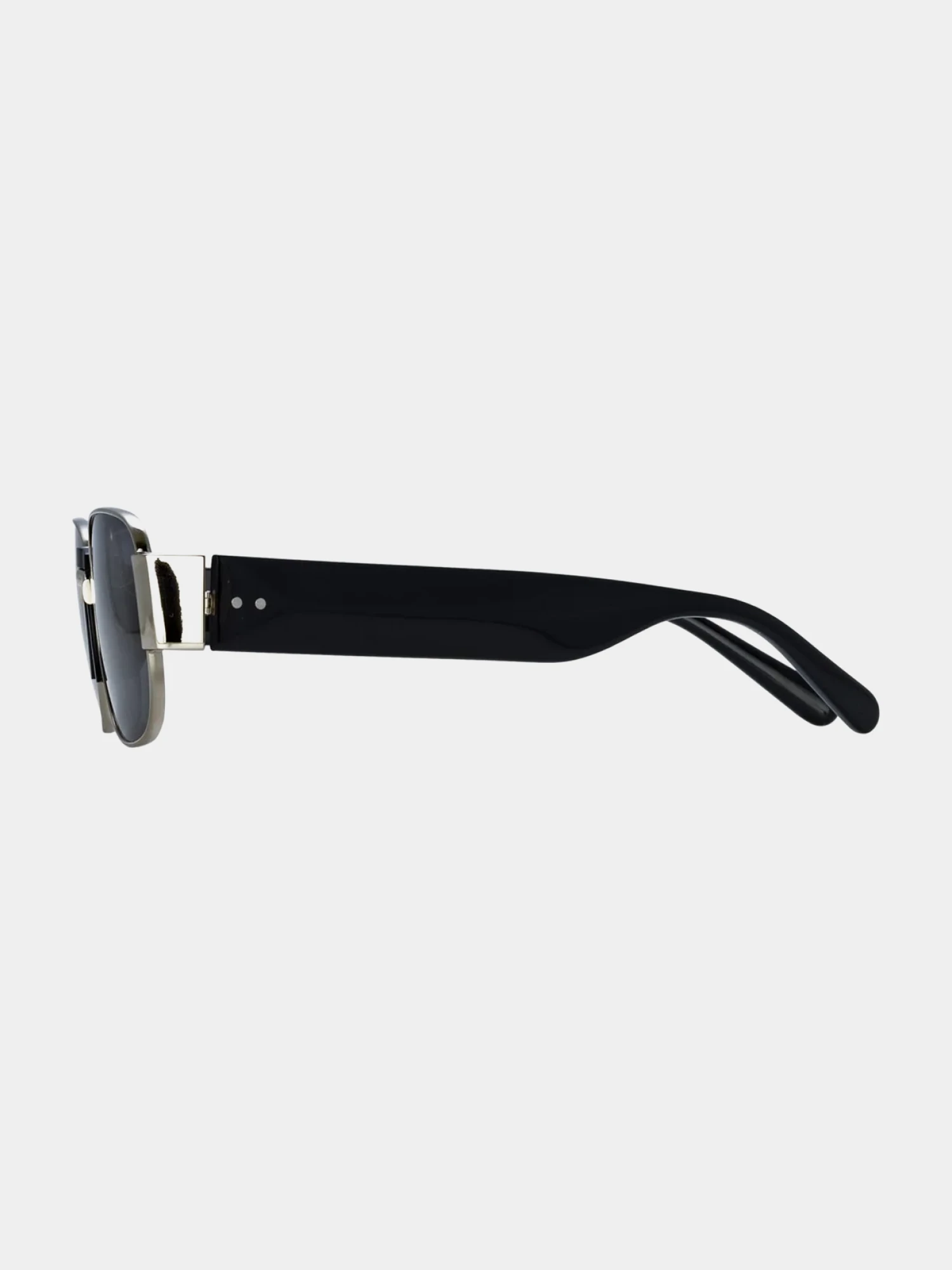 Очки Dries Van Noten x Linda Farrow Frame Nickel/Black