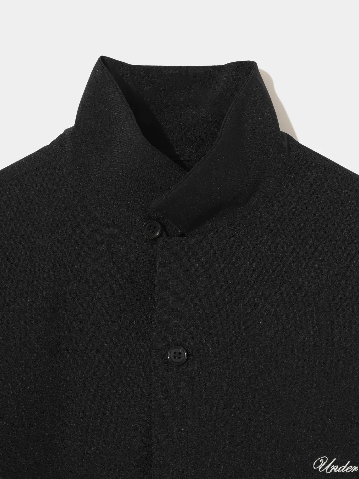 Рубашка UNDERCOVER Front Logo Embroidery Black